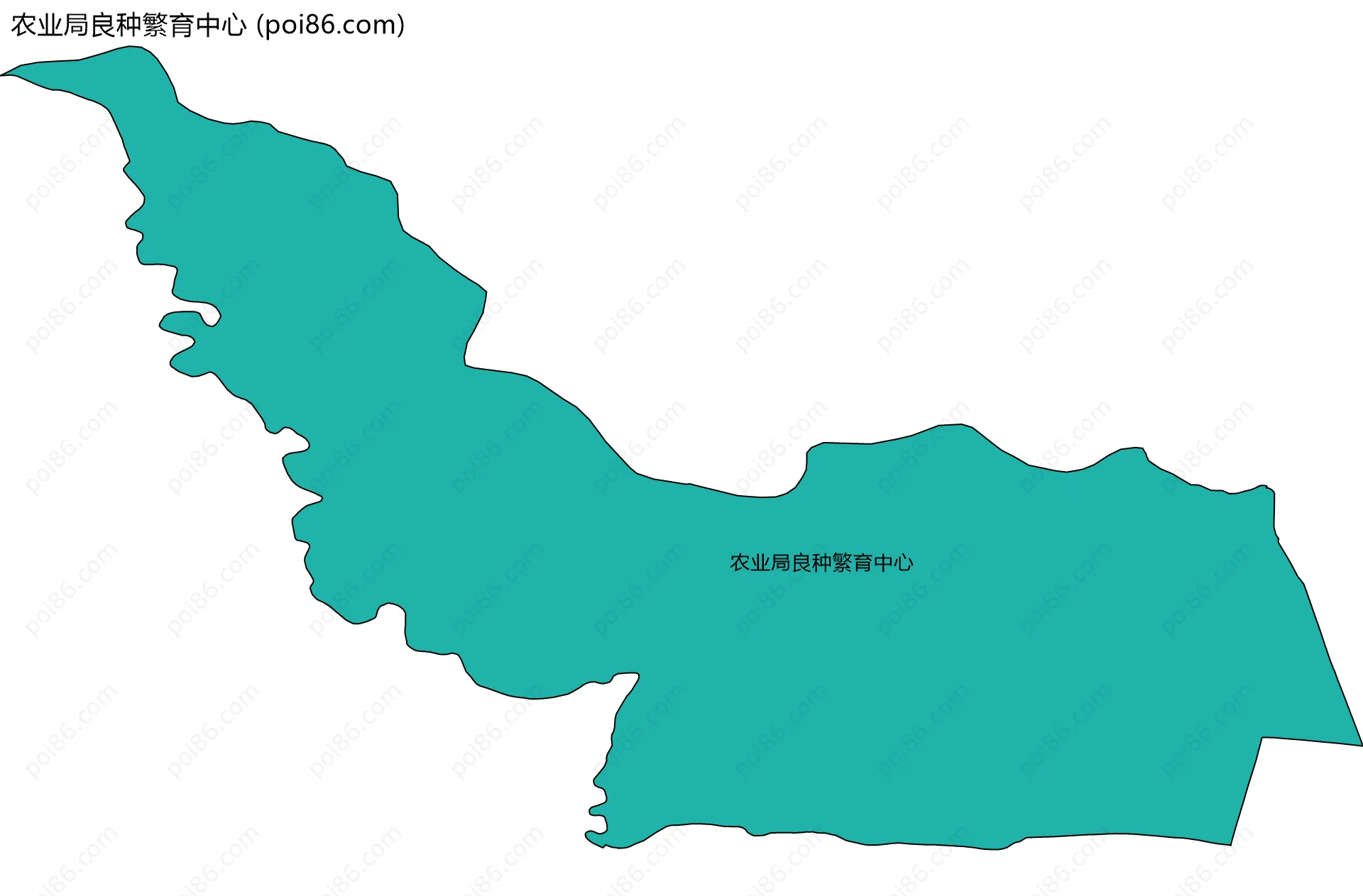 农业局良种繁育中心边界地图