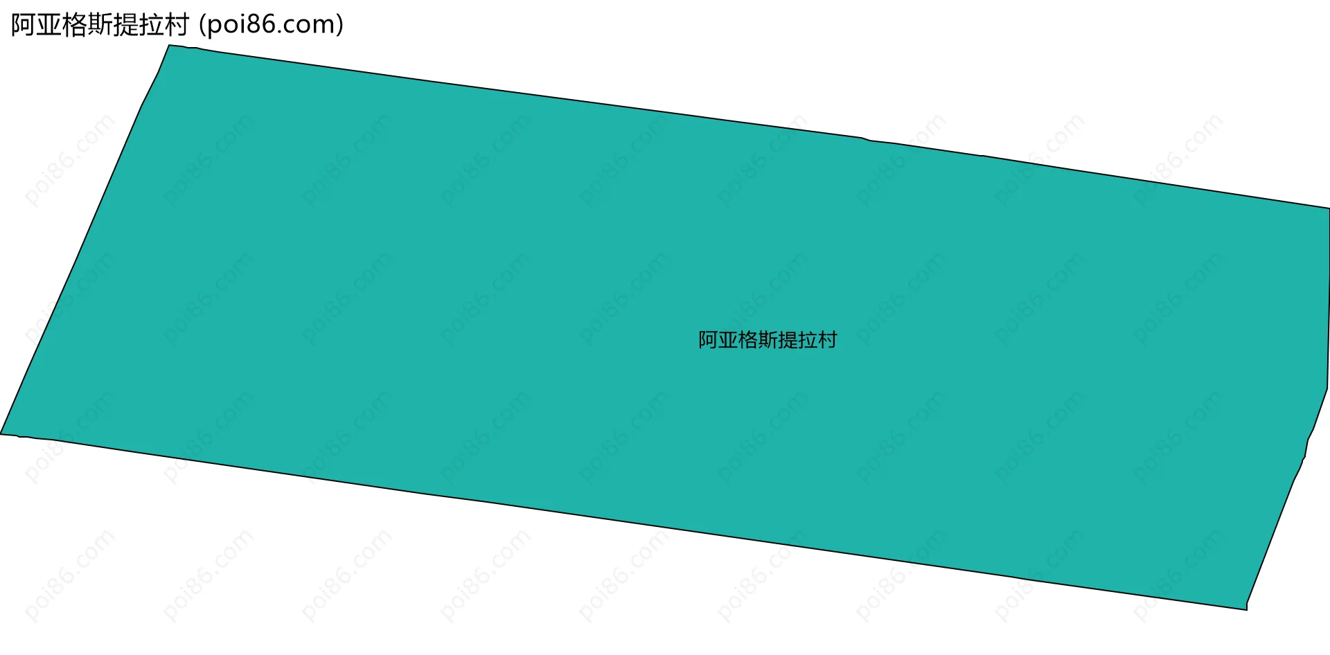 阿亚格斯提拉村边界地图