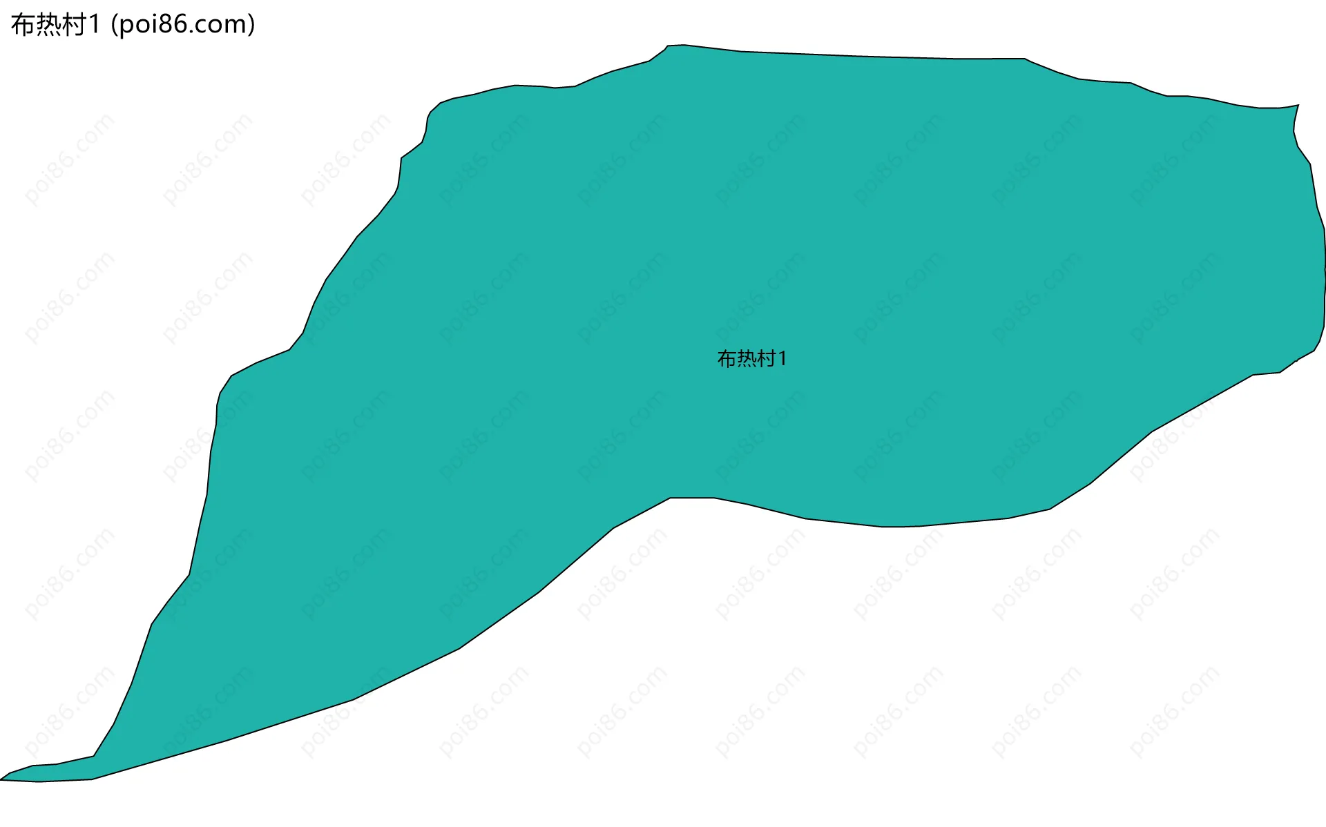 布热村1边界地图