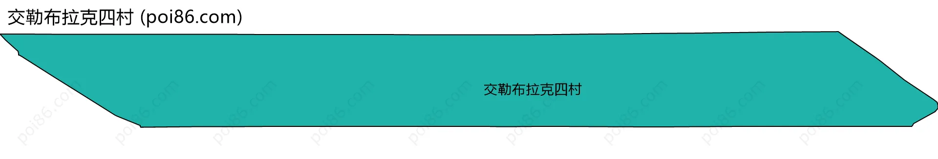 交勒布拉克四村边界地图