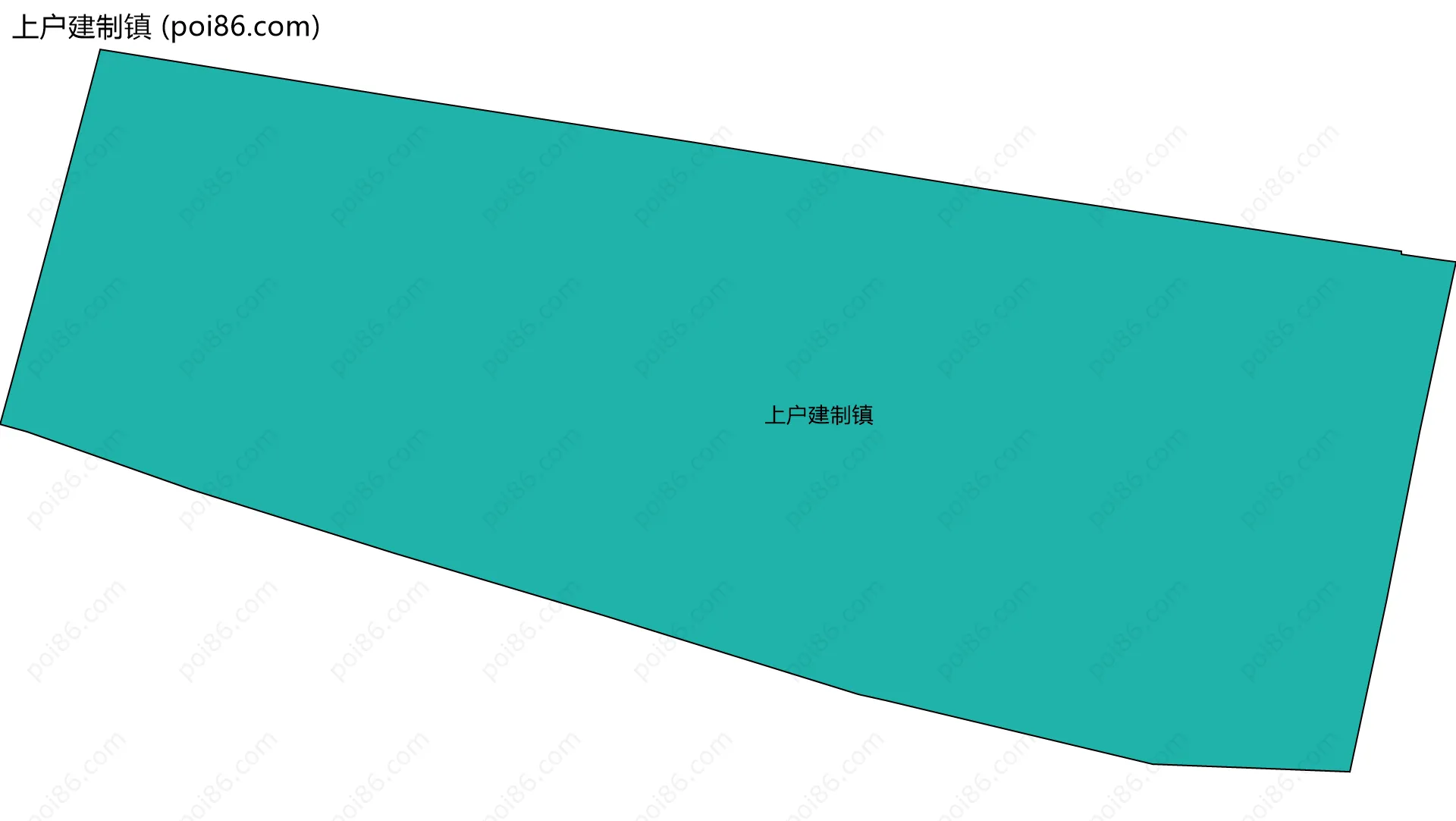 上户建制镇边界地图