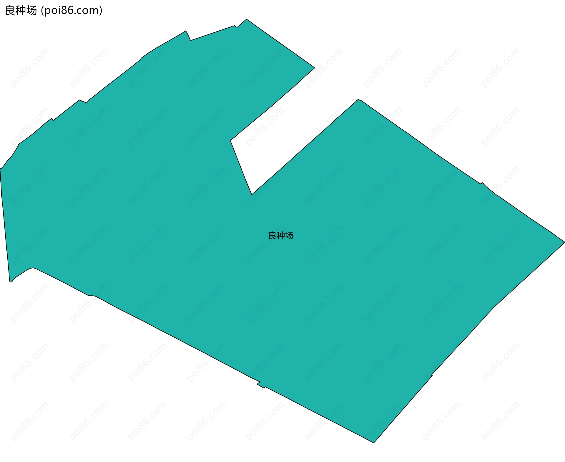 良种场边界地图