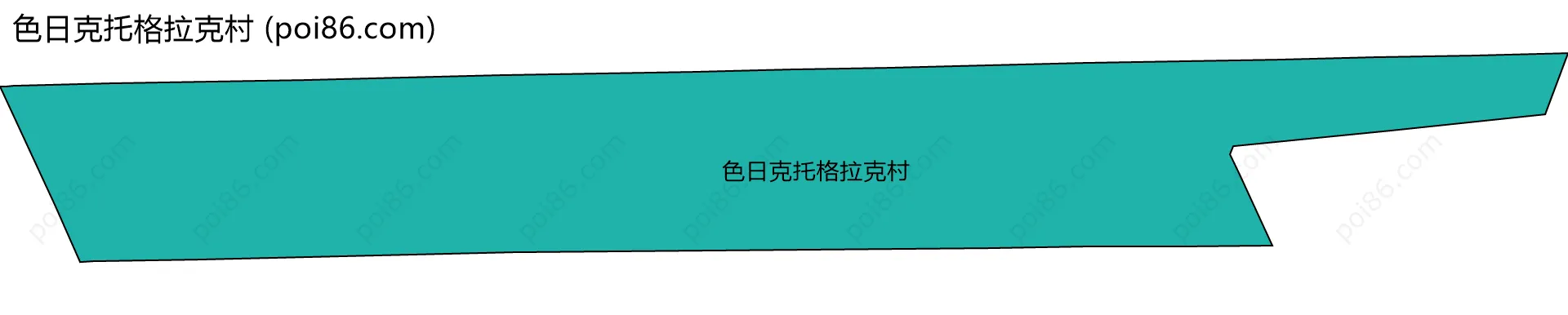 色日克托格拉克村边界地图