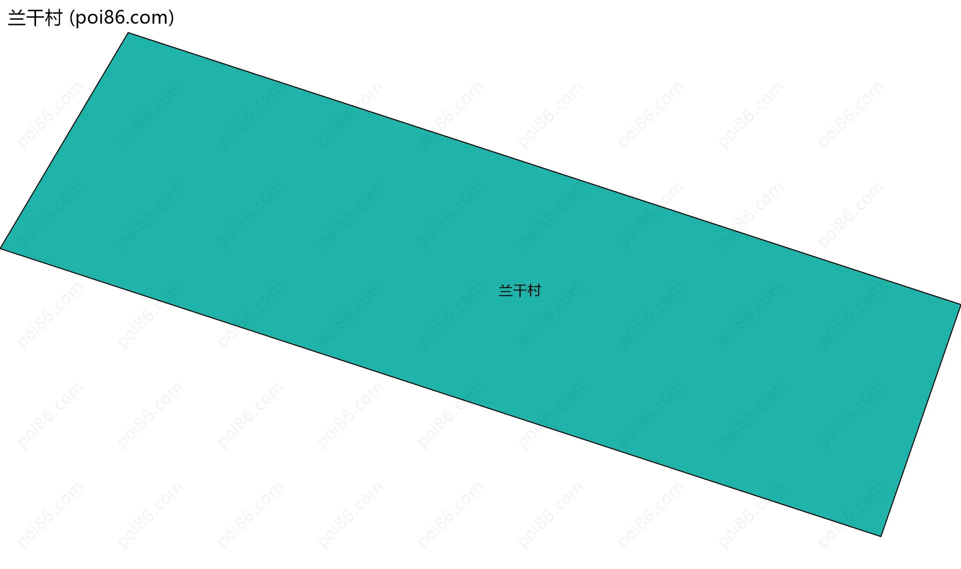 兰干村边界地图