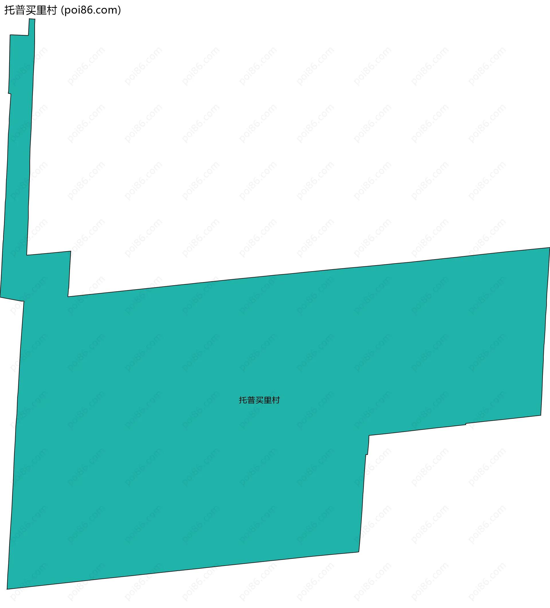 托普买里村边界地图