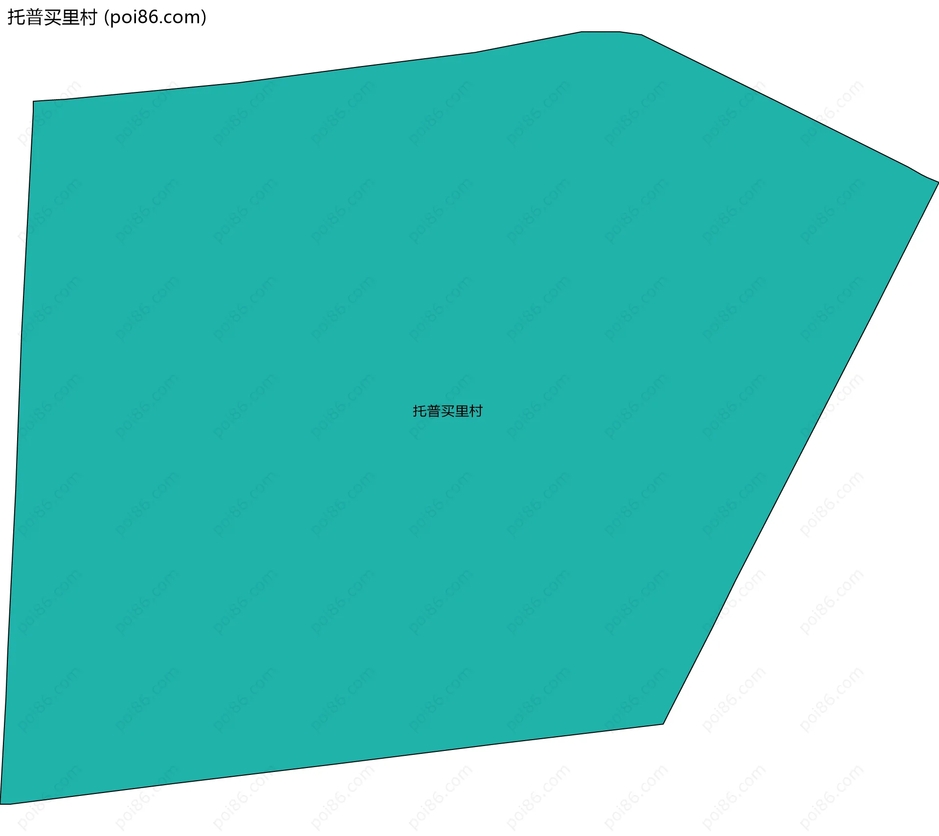 托普买里村边界地图