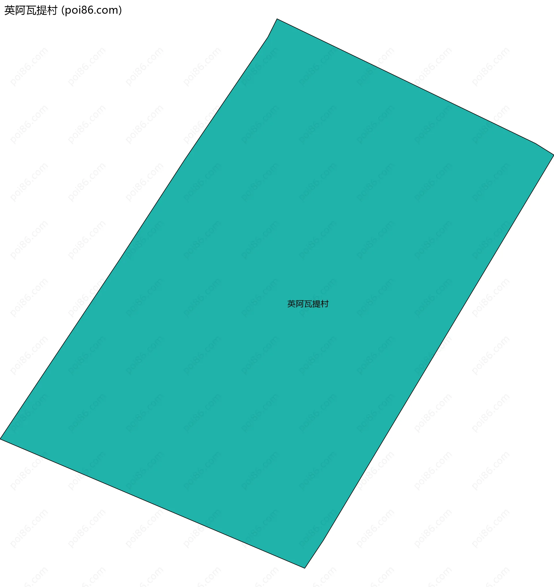 英阿瓦提村边界地图