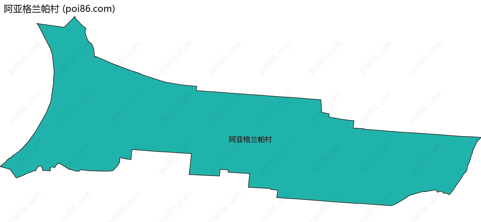 阿亚格兰帕村边界地图