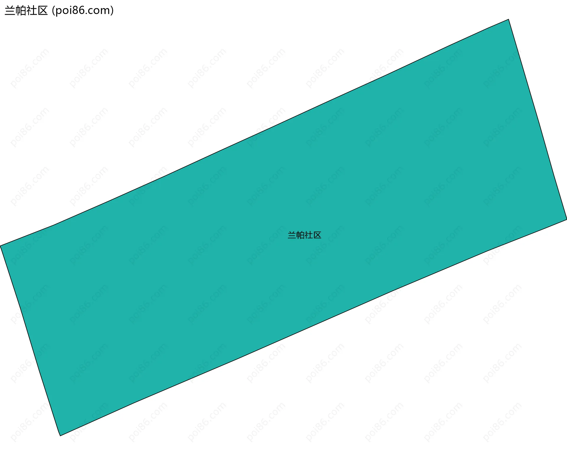 兰帕社区边界地图