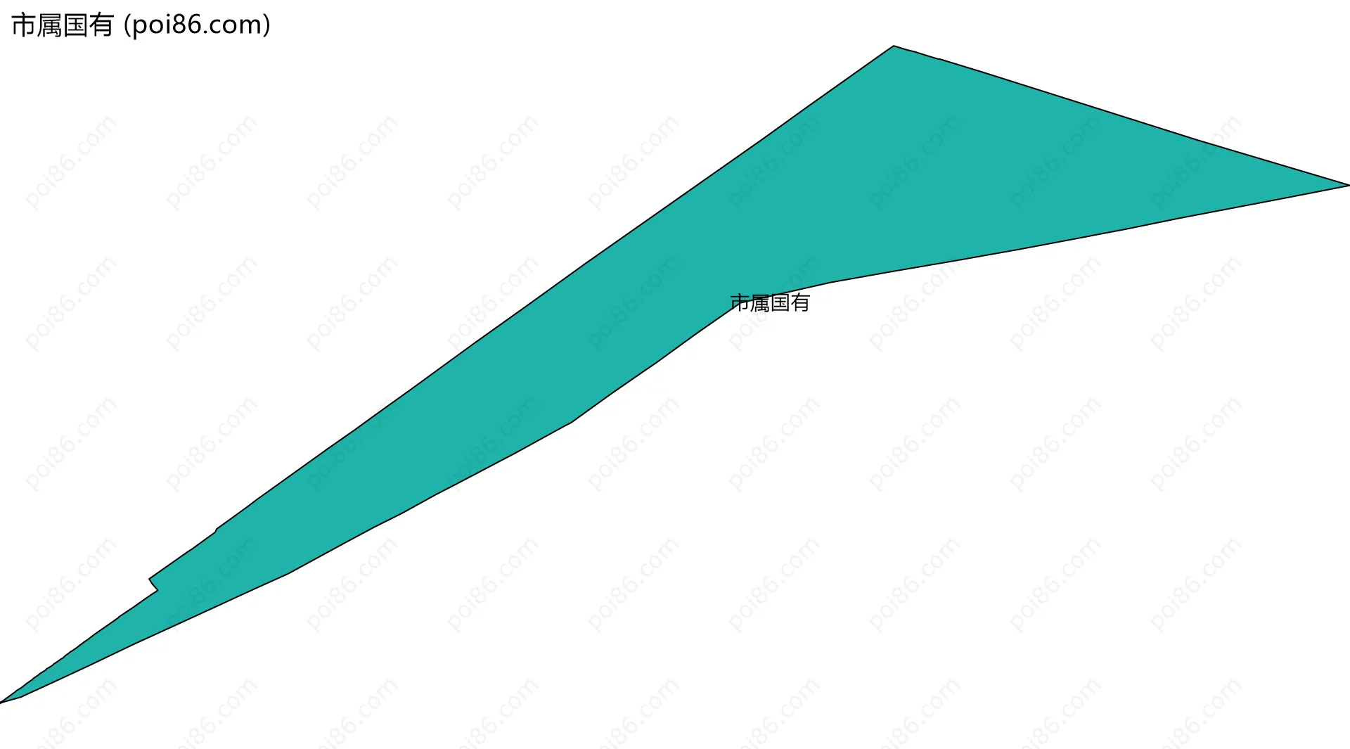 市属国有边界地图