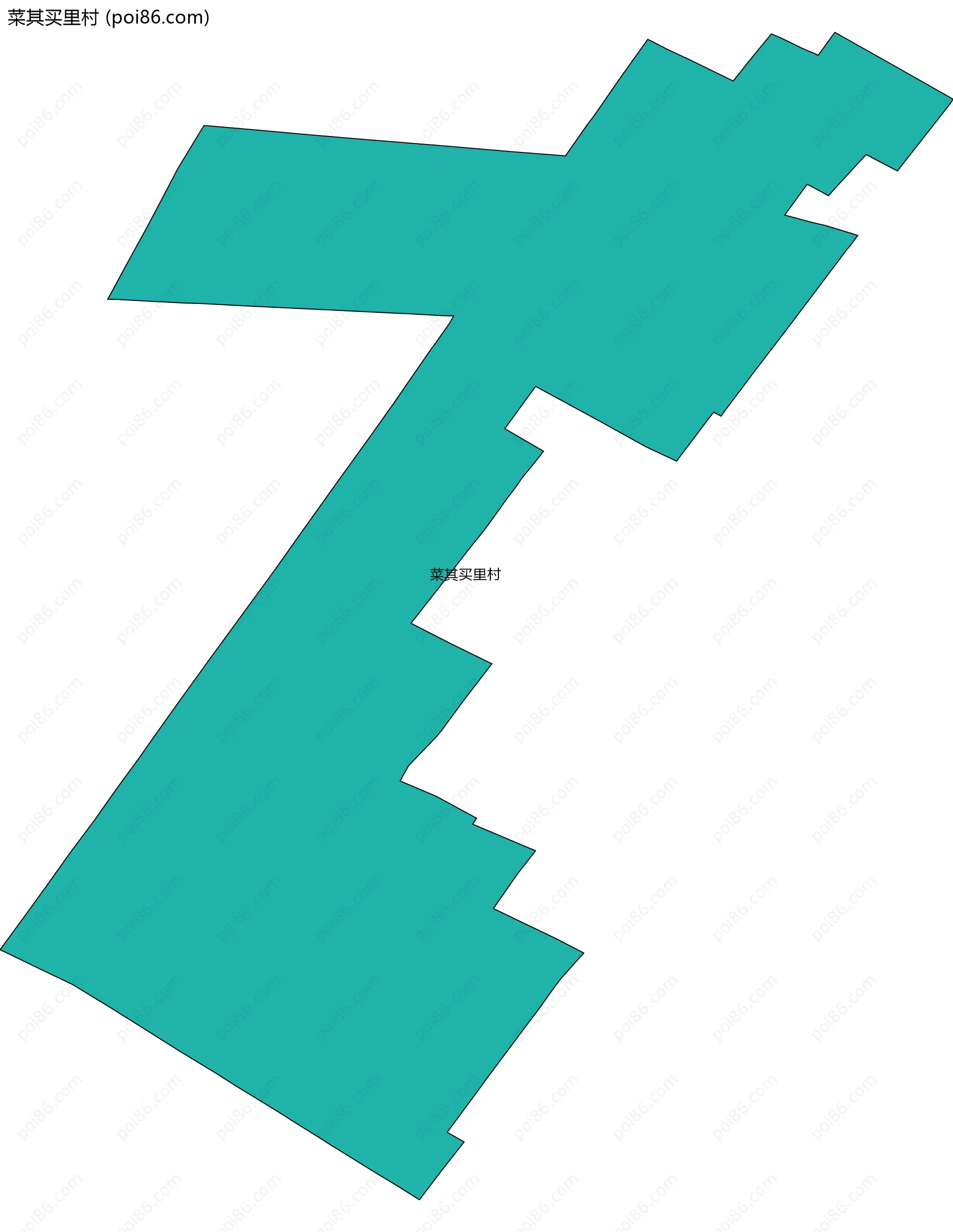 菜其买里村边界地图