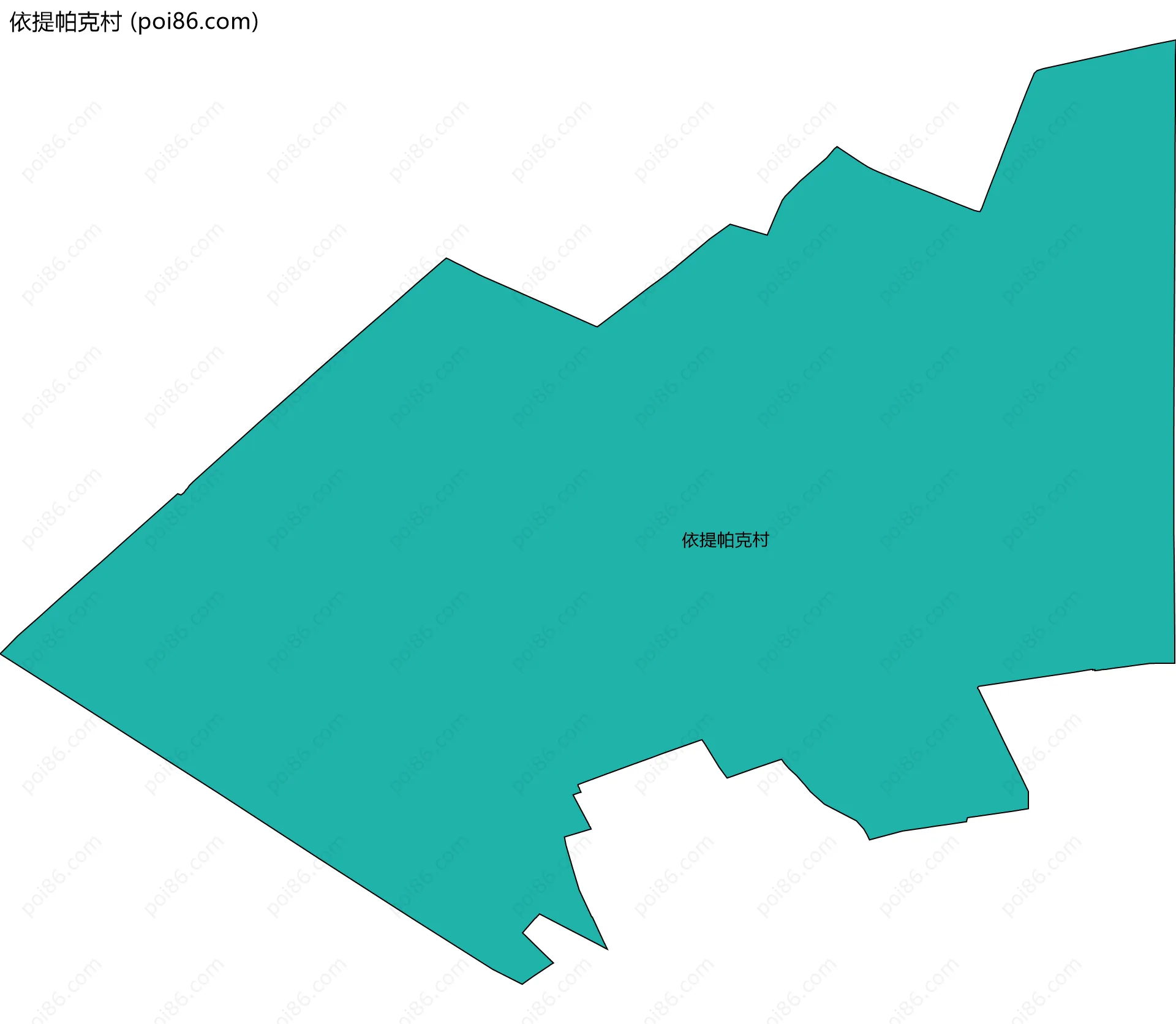 依提帕克村边界地图