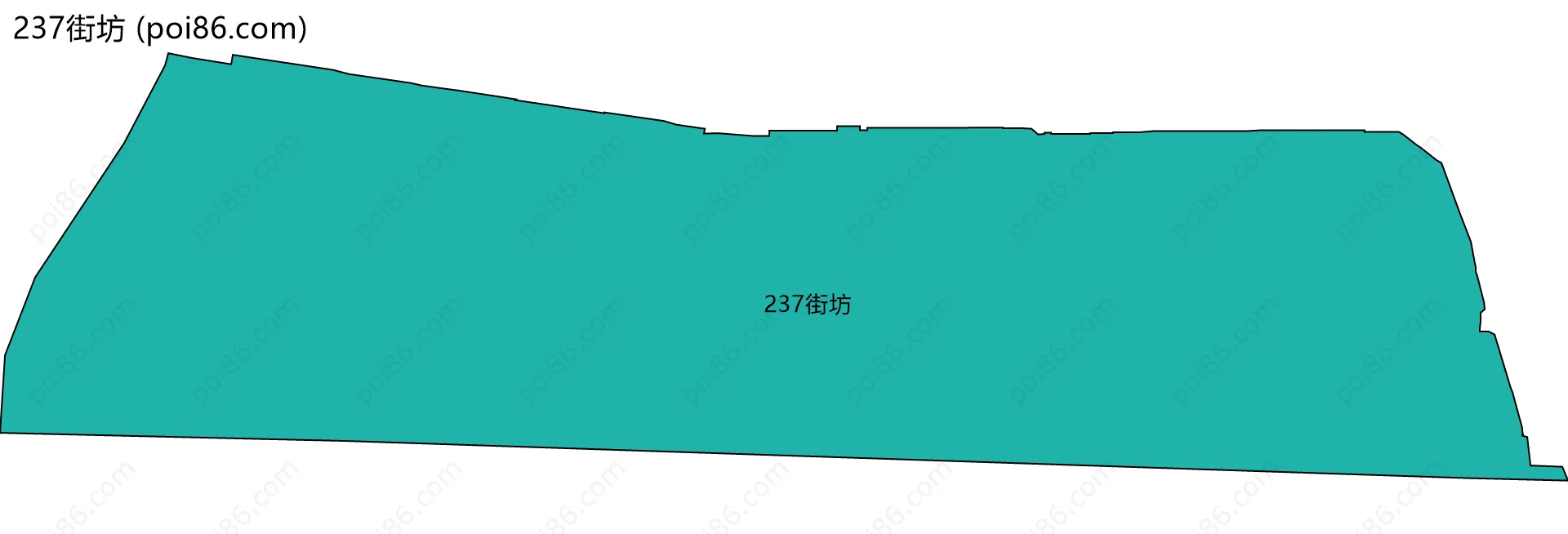 237街坊边界地图