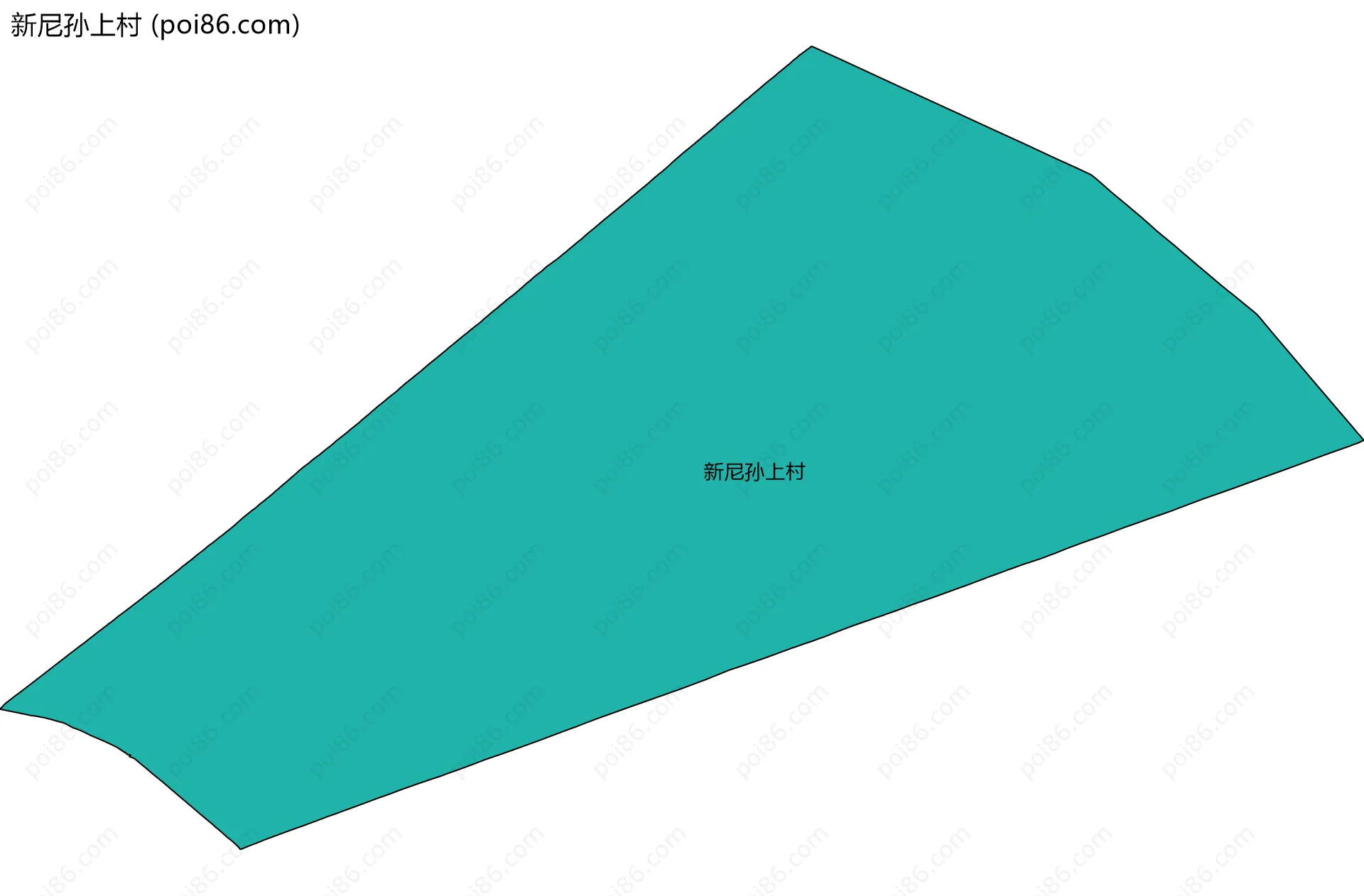 新尼孙上村边界地图