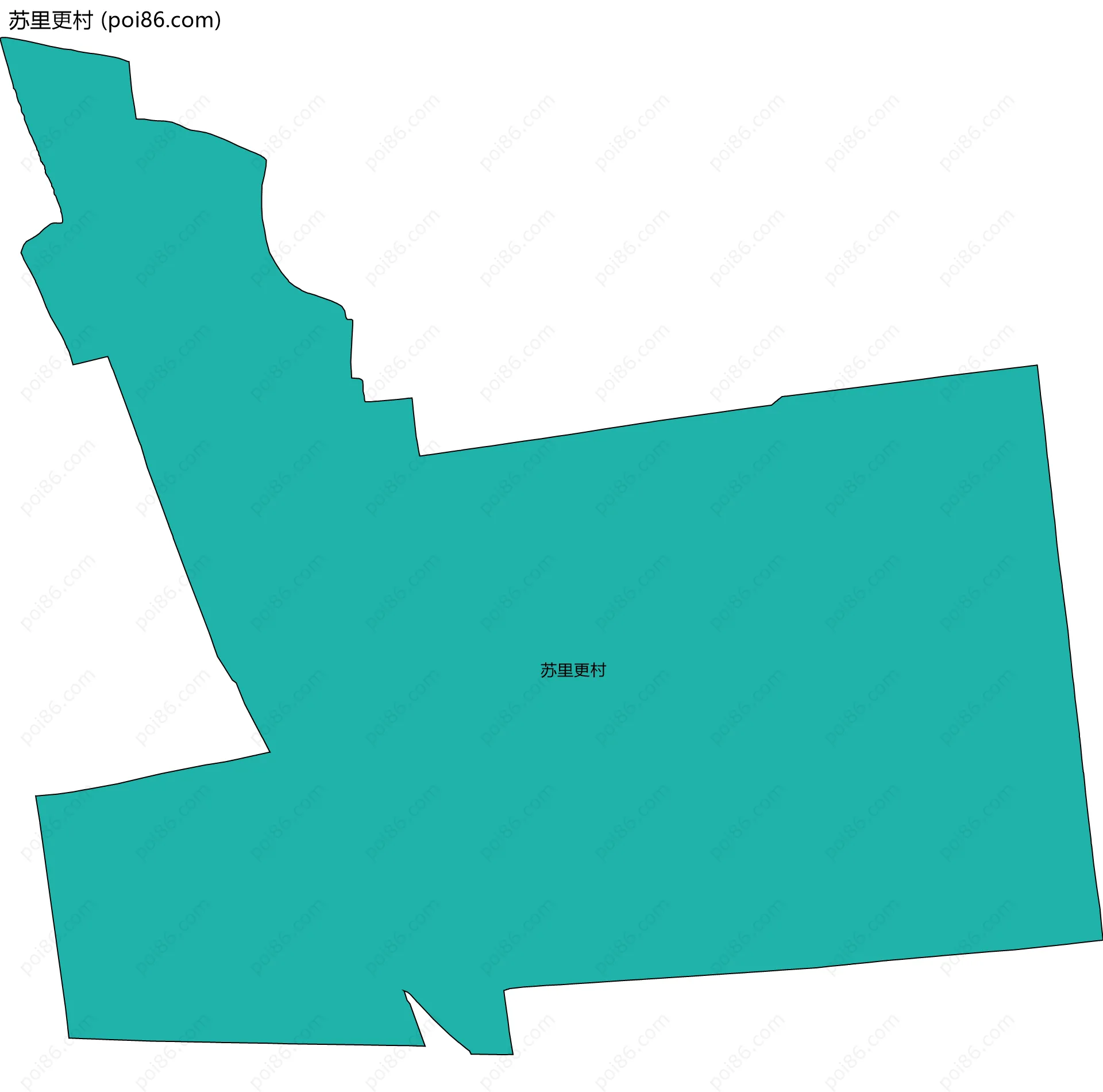 苏里更村边界地图