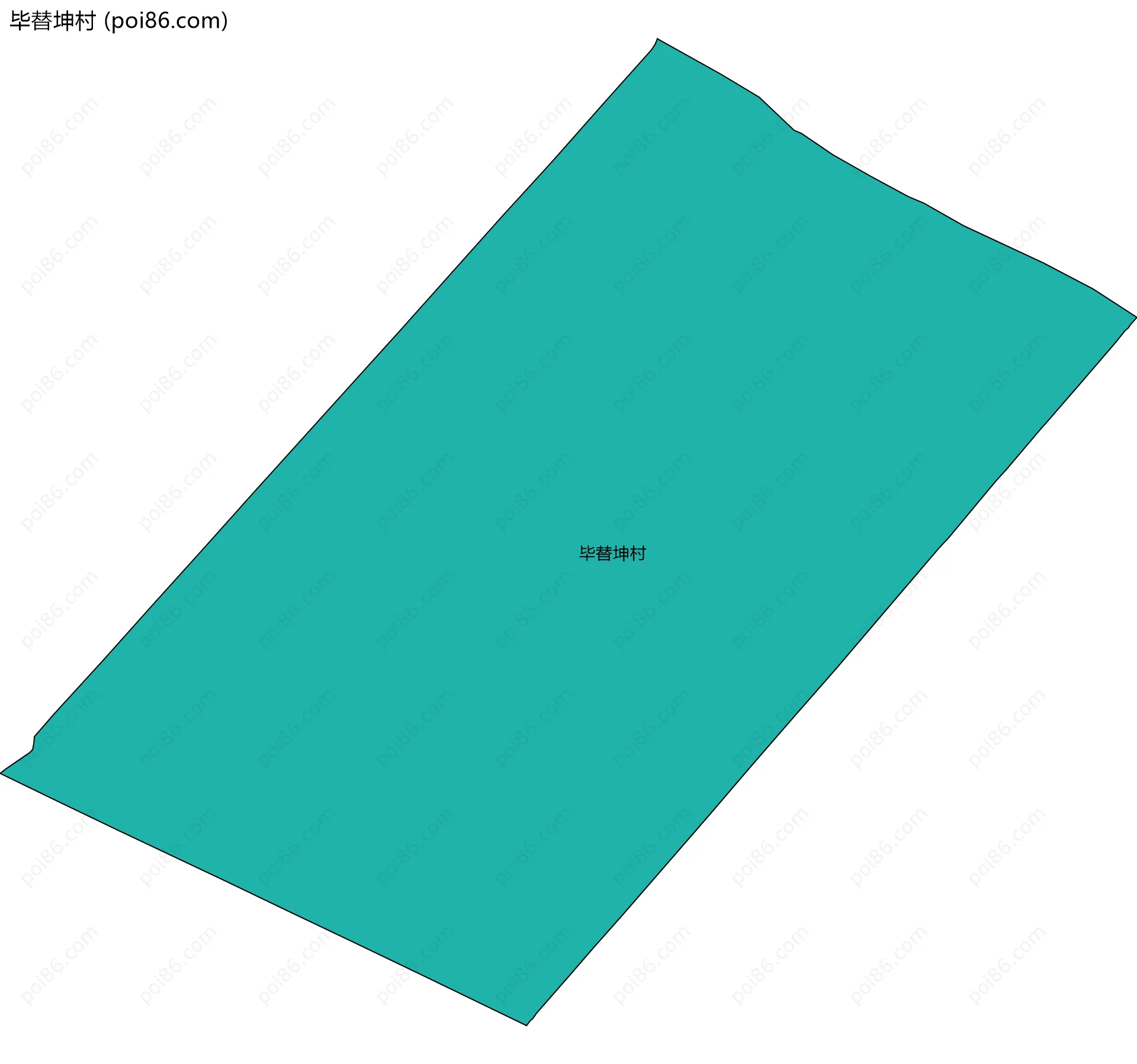 毕替坤村边界地图