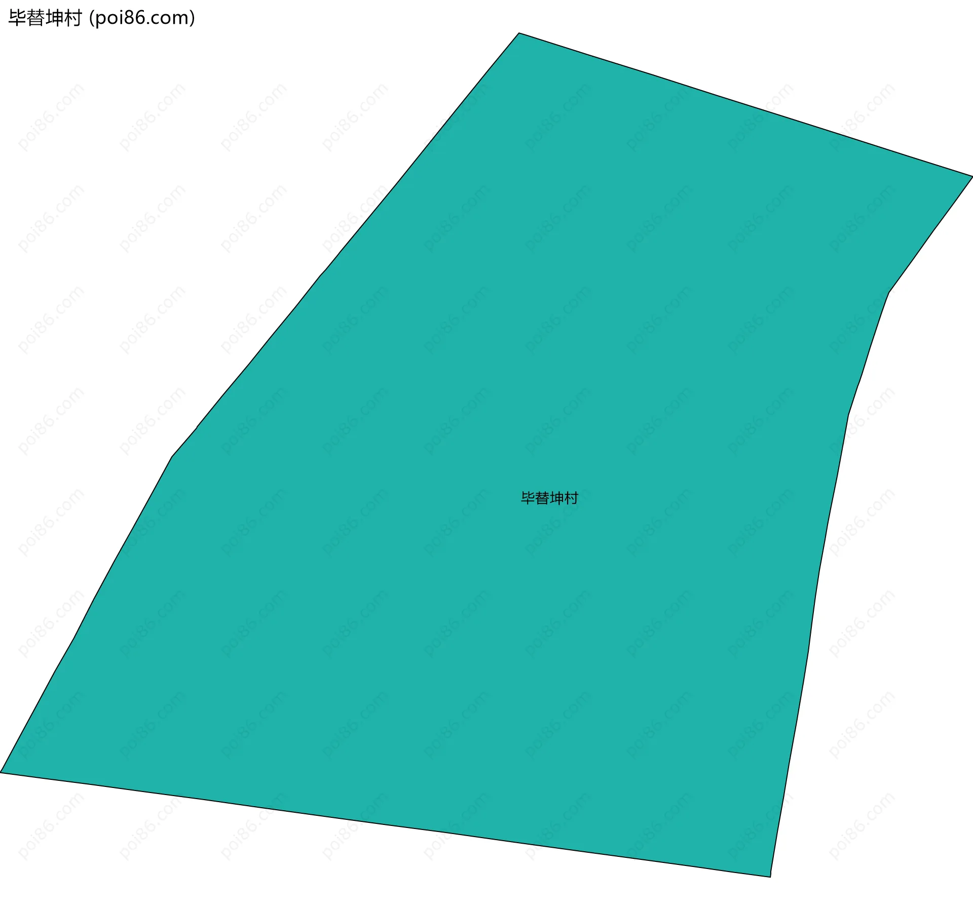 毕替坤村边界地图