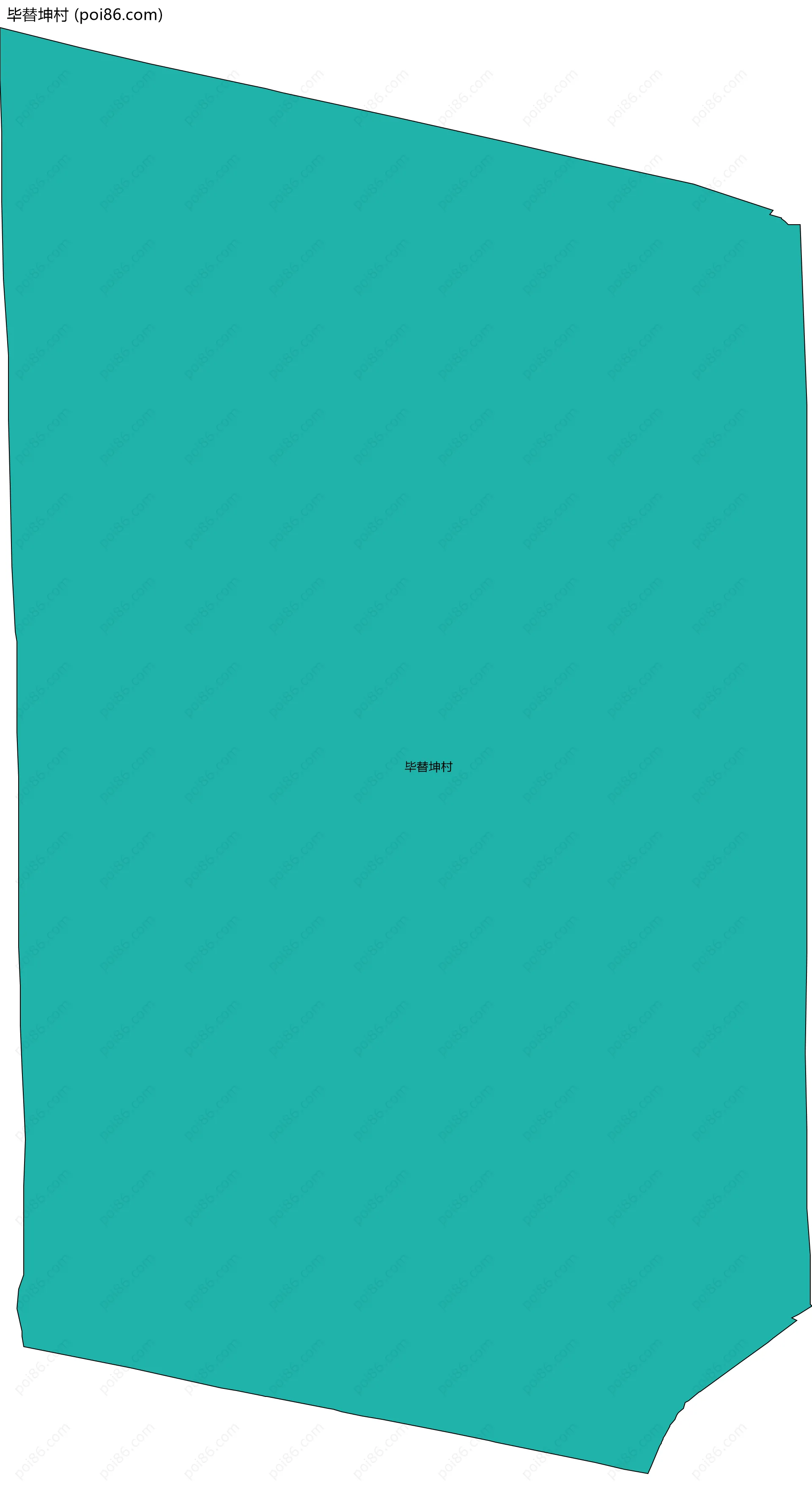 毕替坤村边界地图