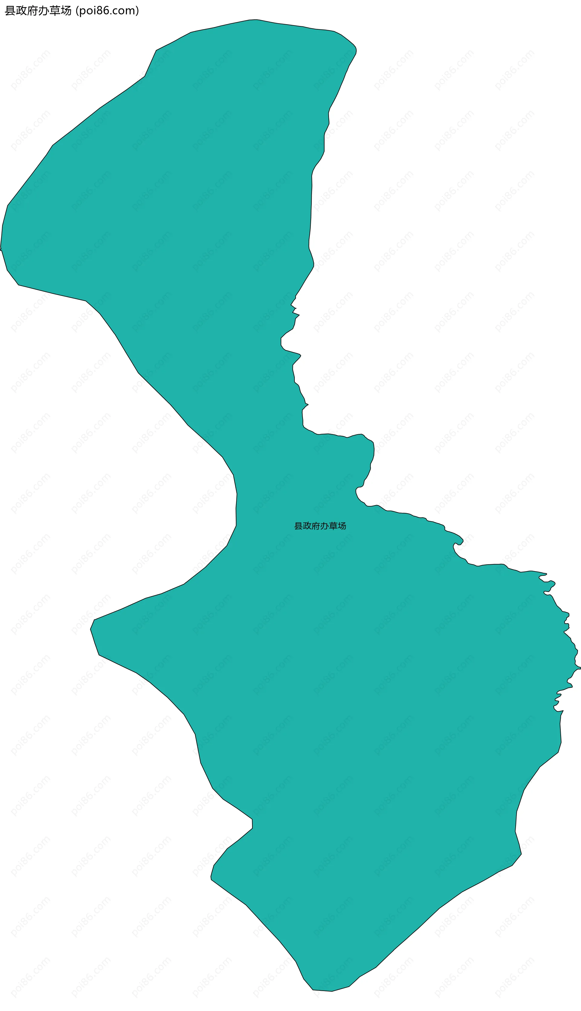 县政府办草场边界地图