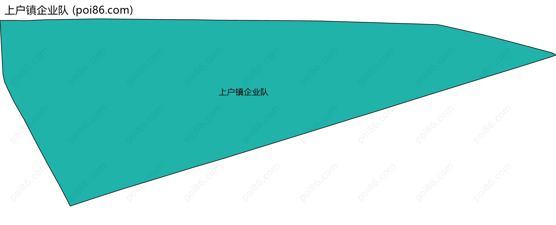 上户镇企业队边界地图