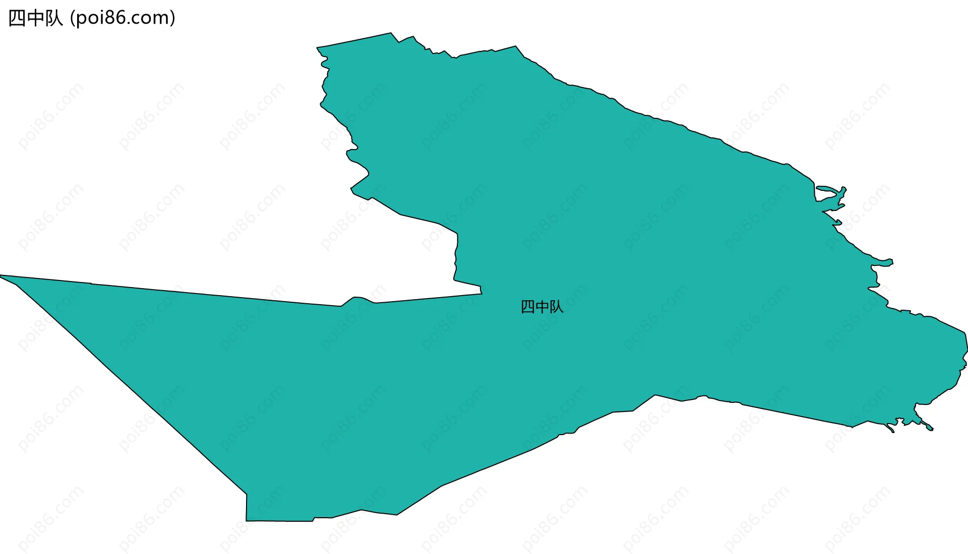 四中队边界地图