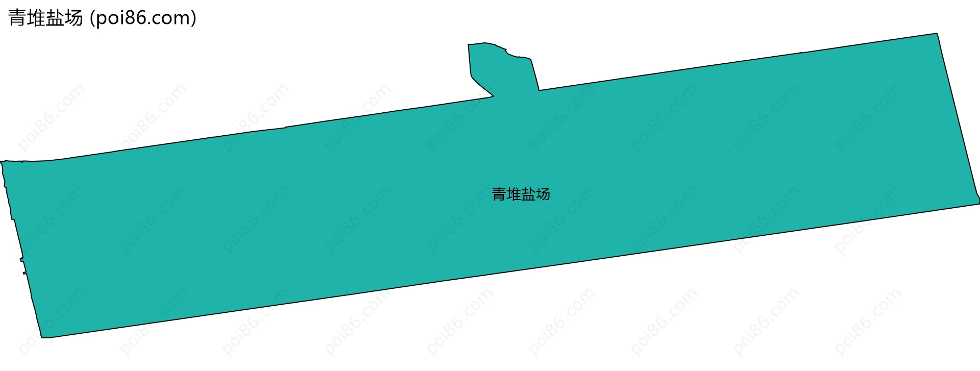 青堆盐场边界地图