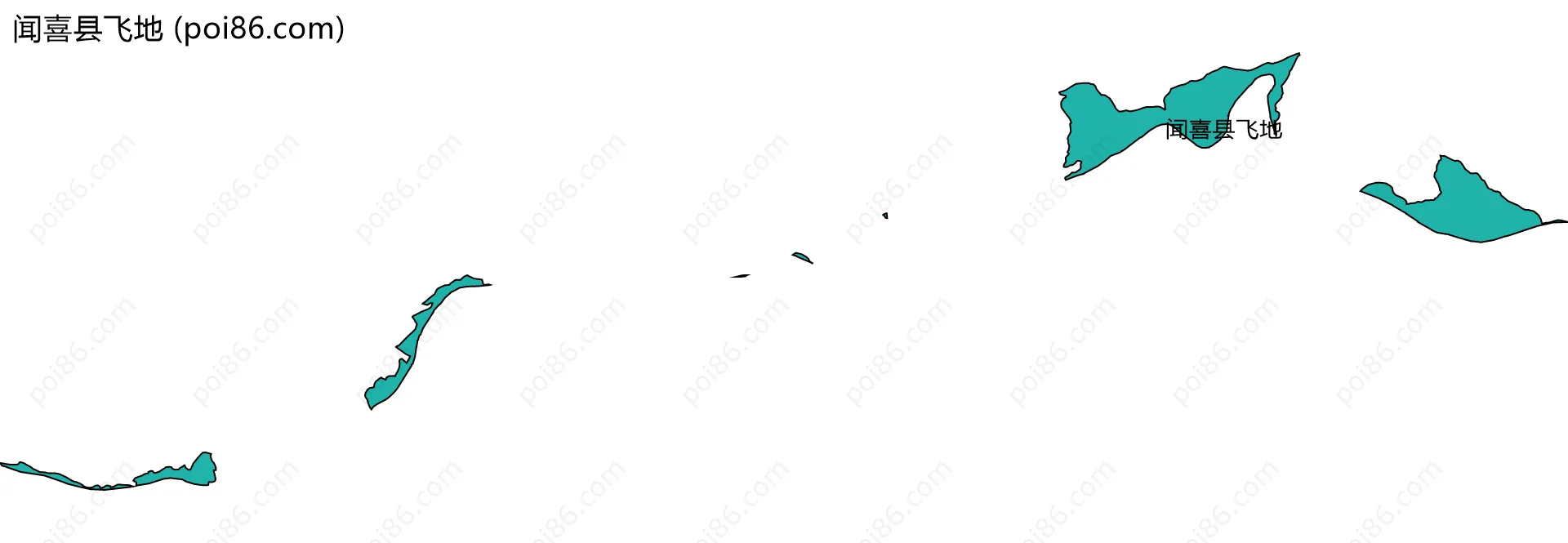 闻喜县飞地边界地图