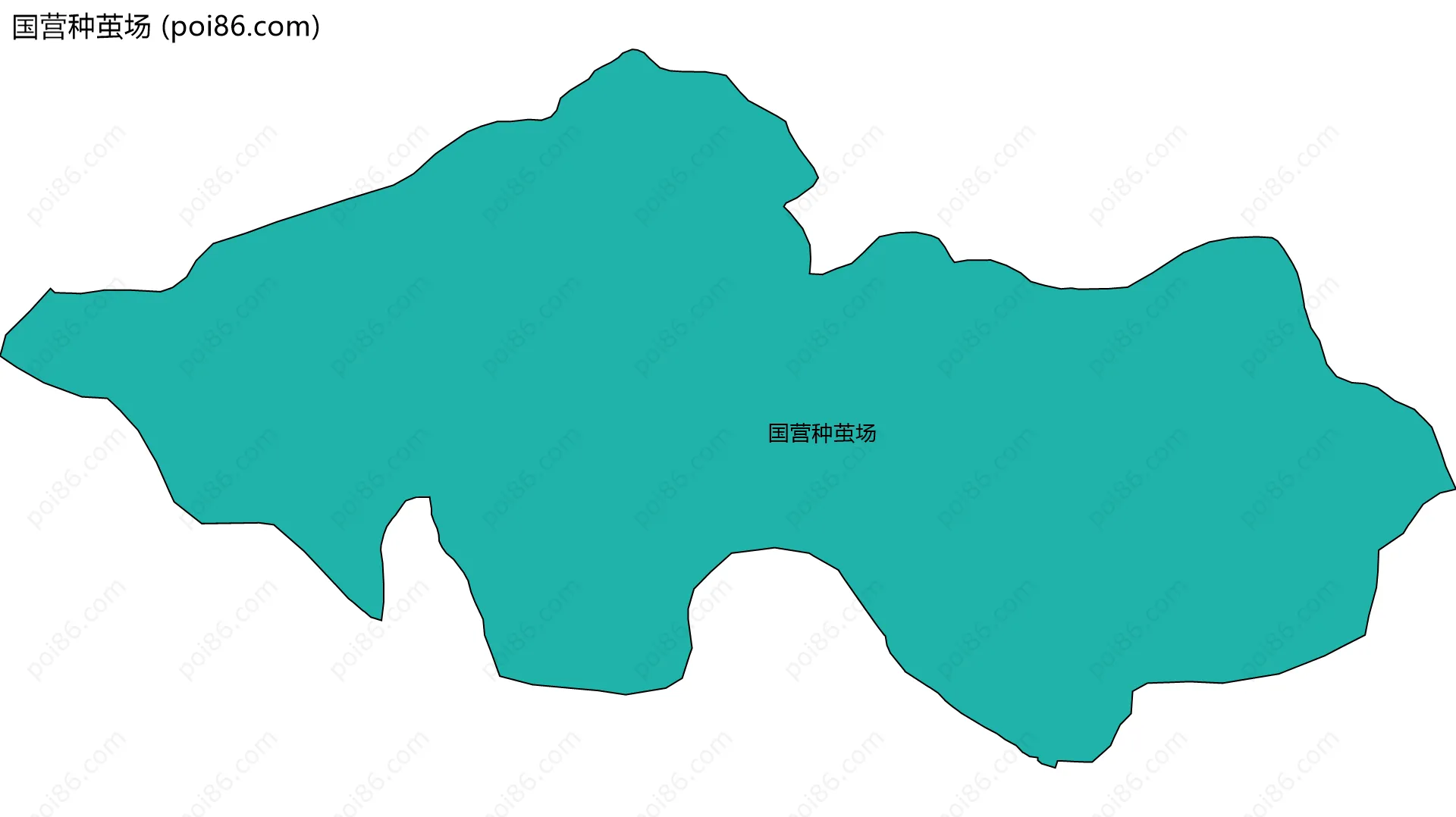 国营种茧场边界地图