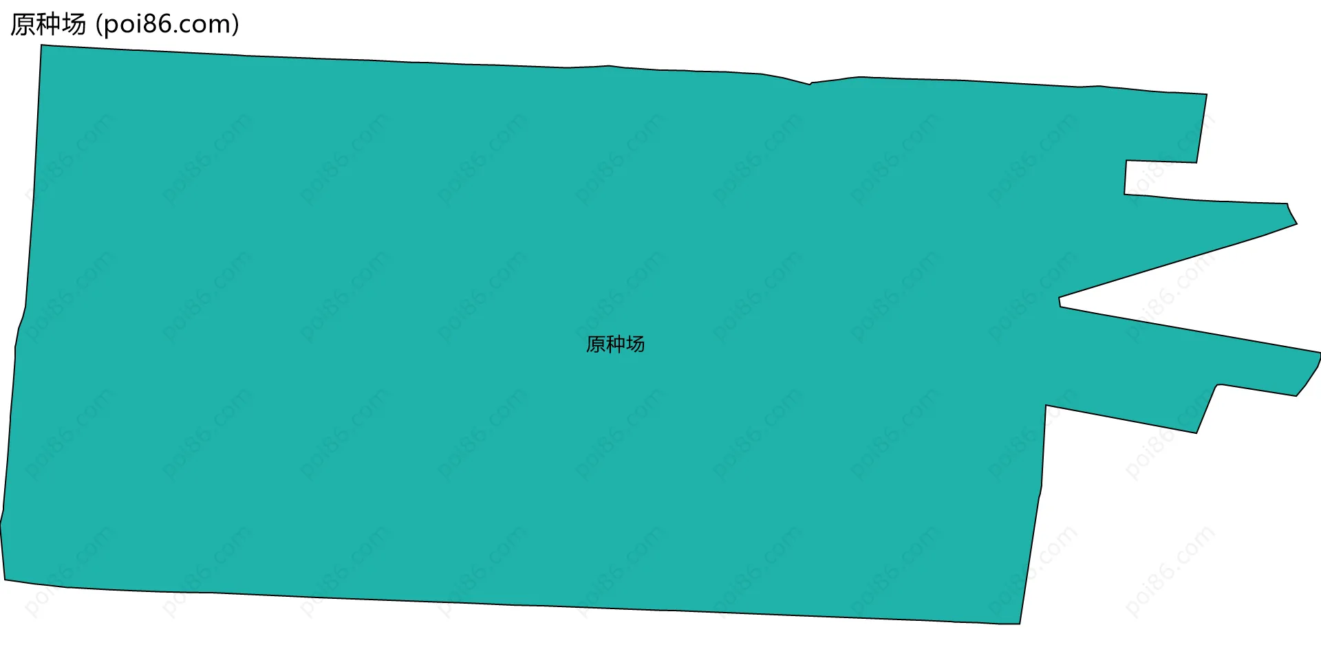 原种场边界地图