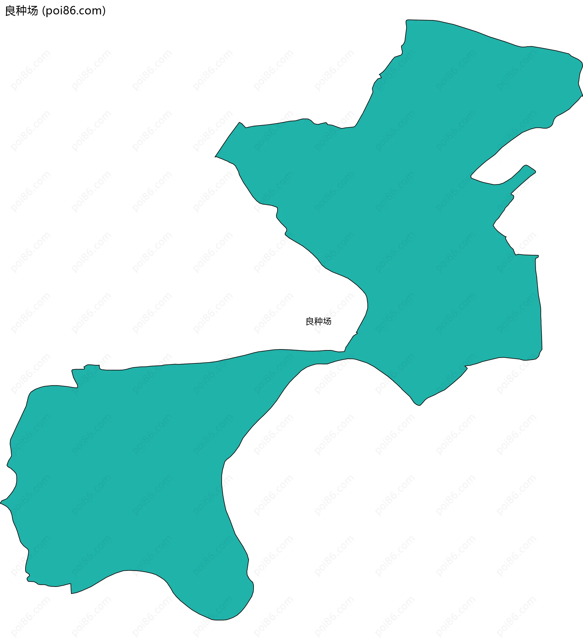 良种场边界地图