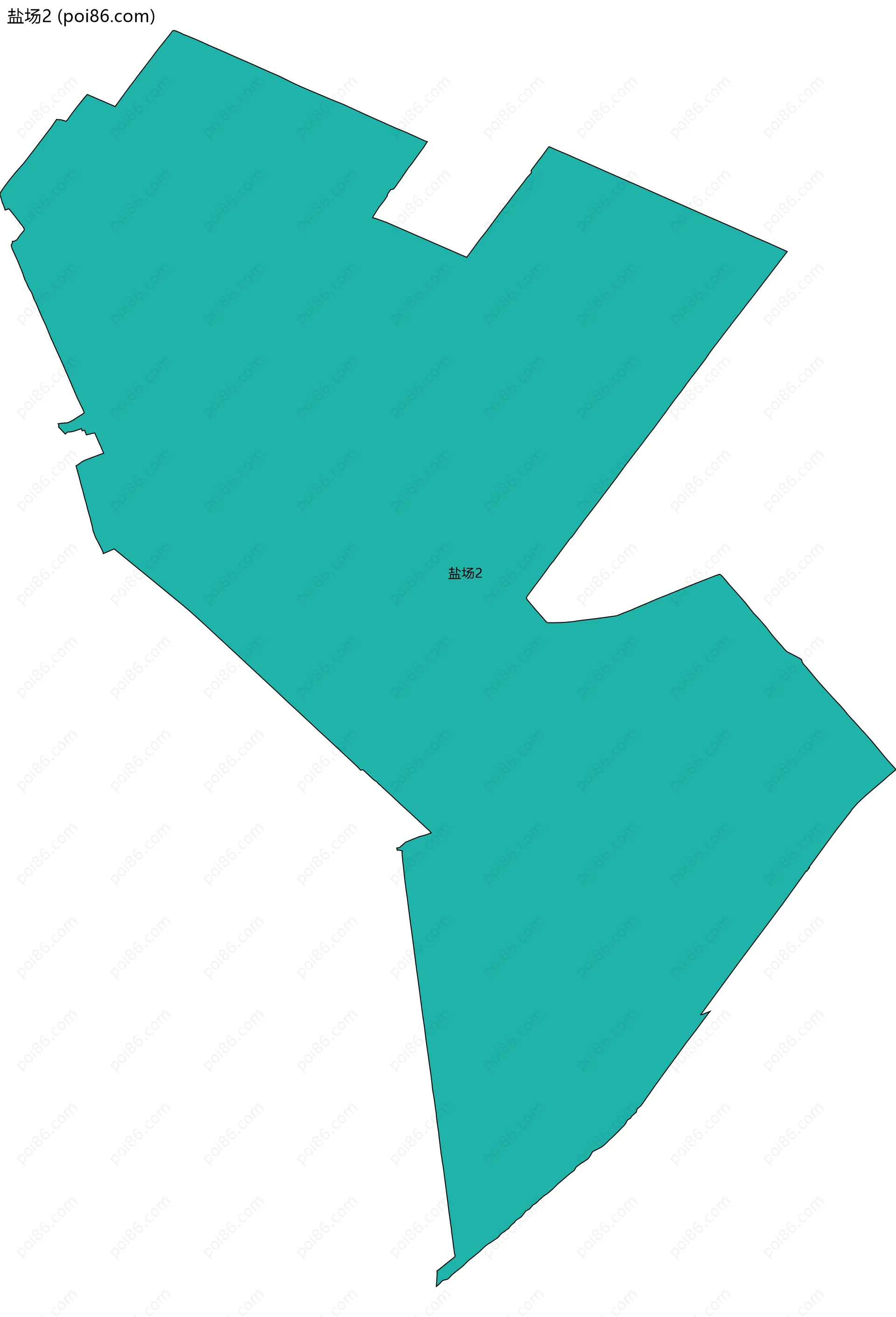 盐场2边界地图