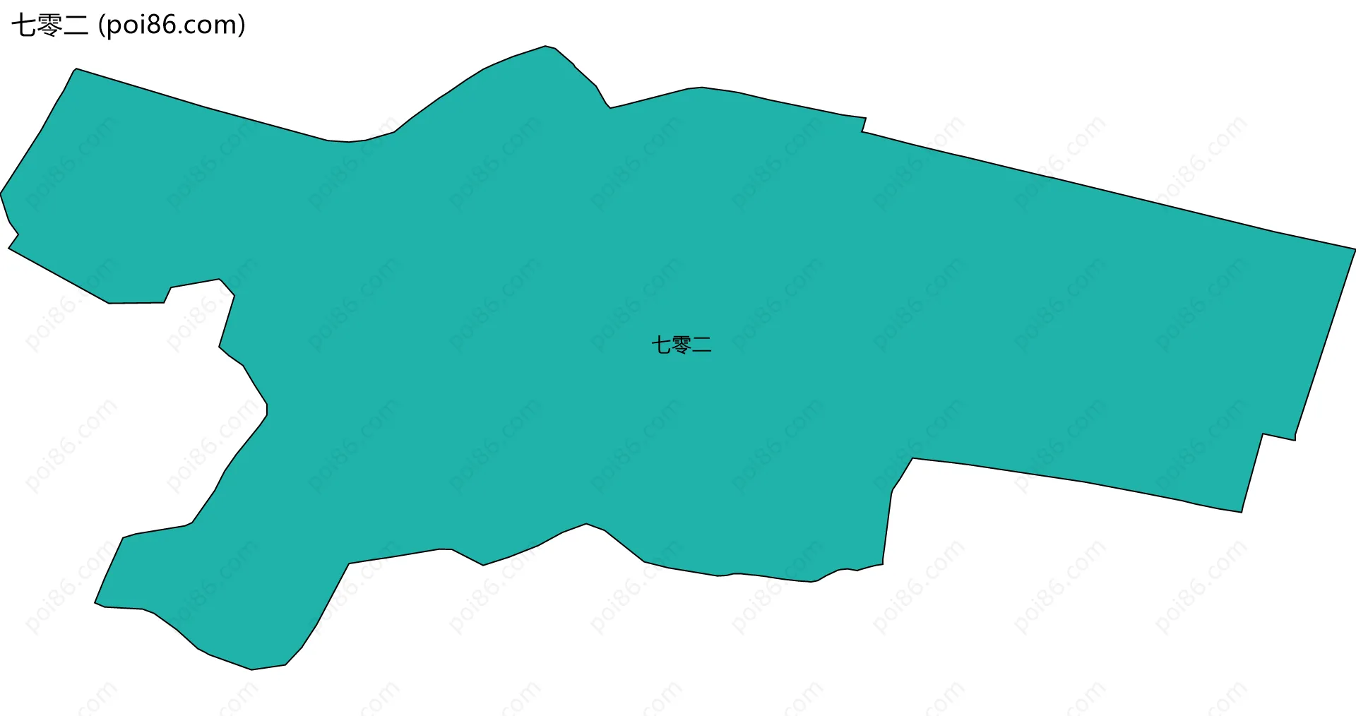 七零二边界地图
