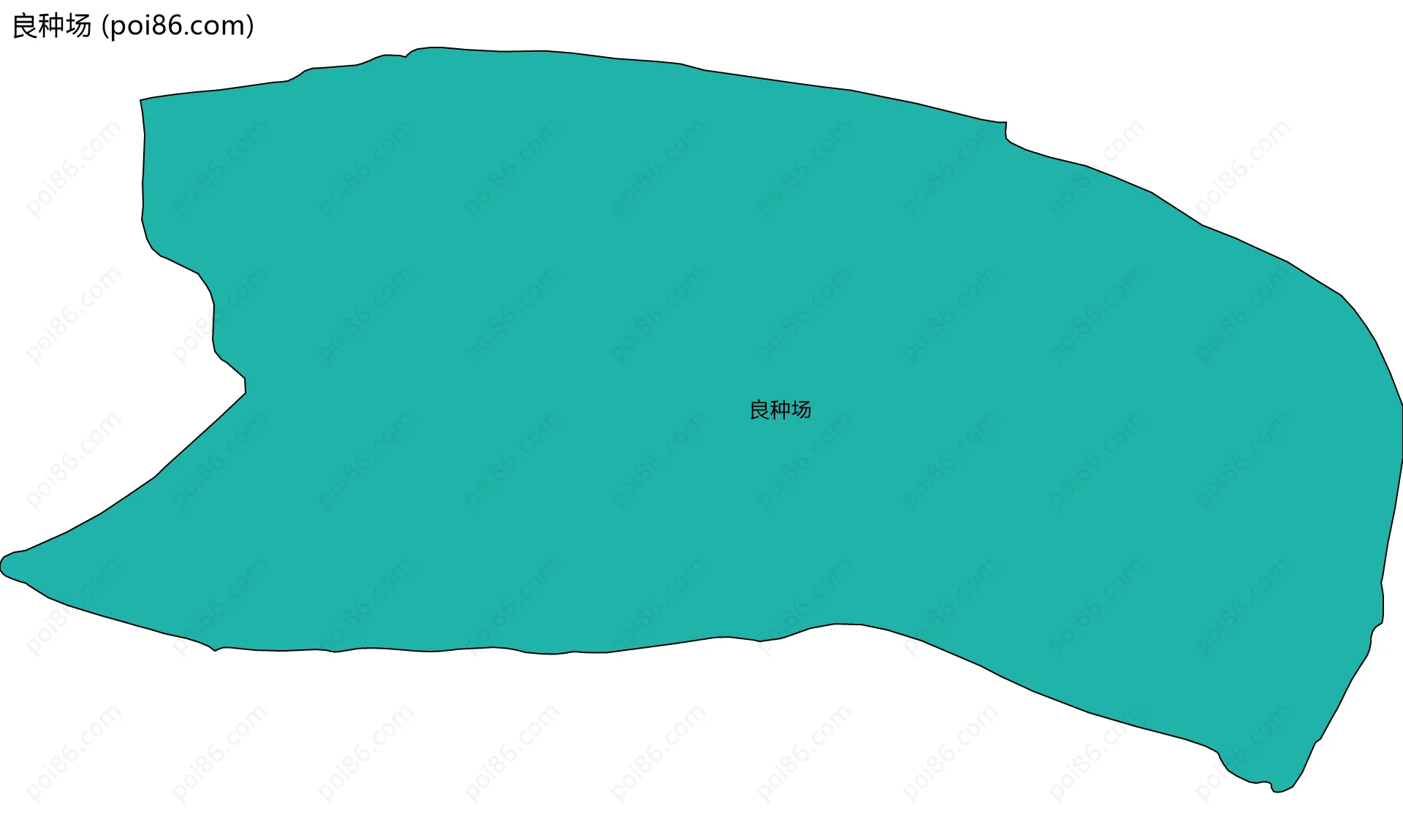 良种场边界地图