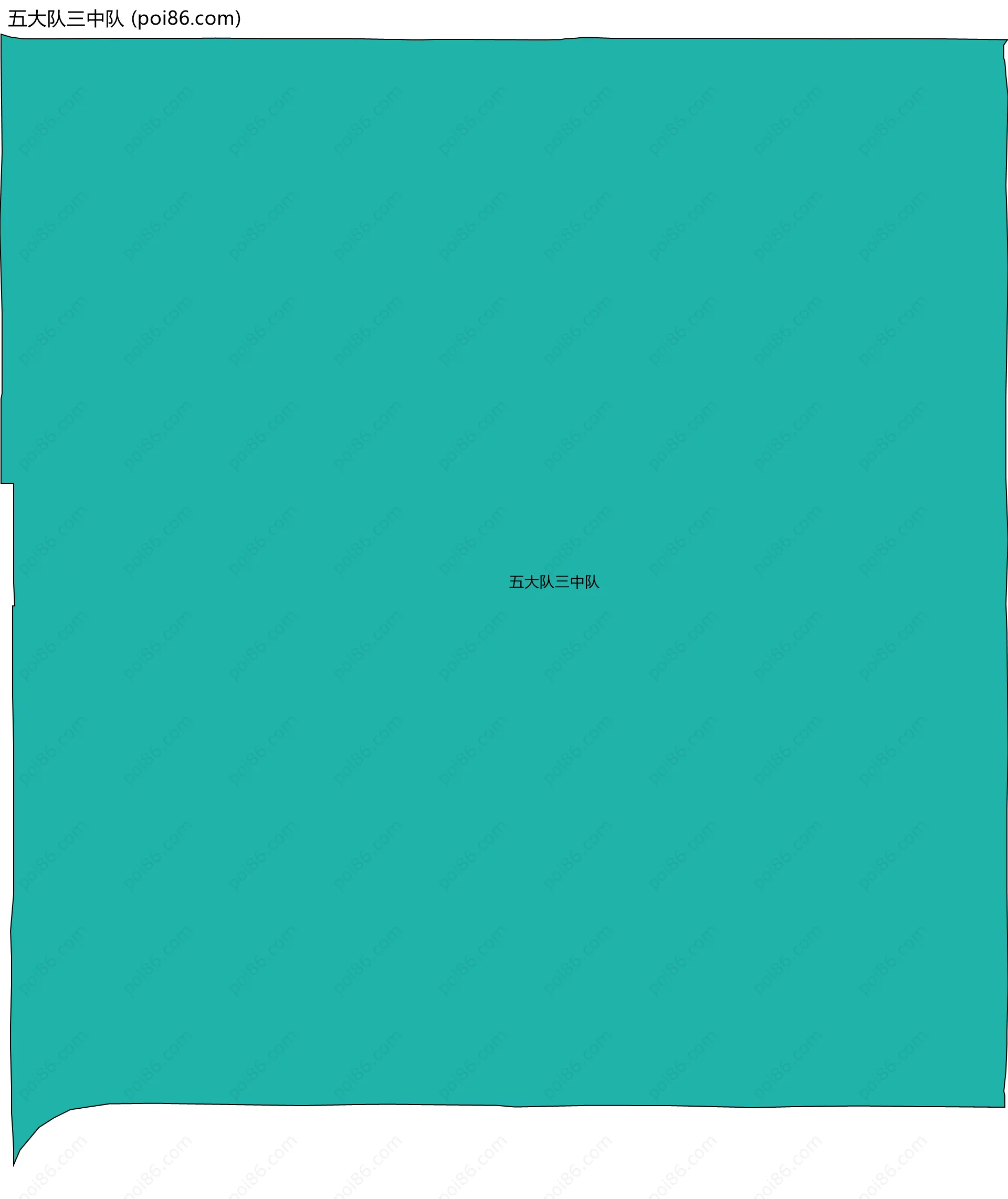 五大队三中队边界地图