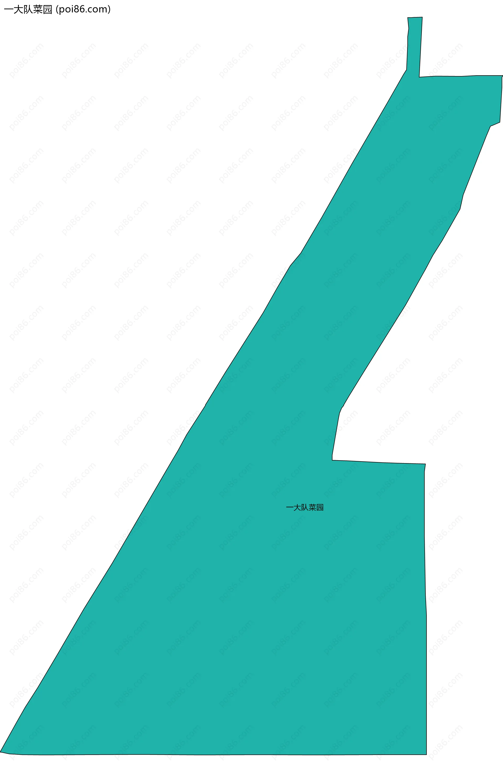 一大队菜园边界地图