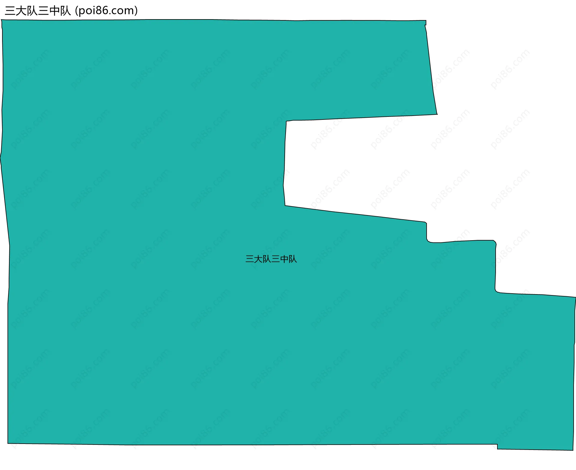 三大队三中队边界地图