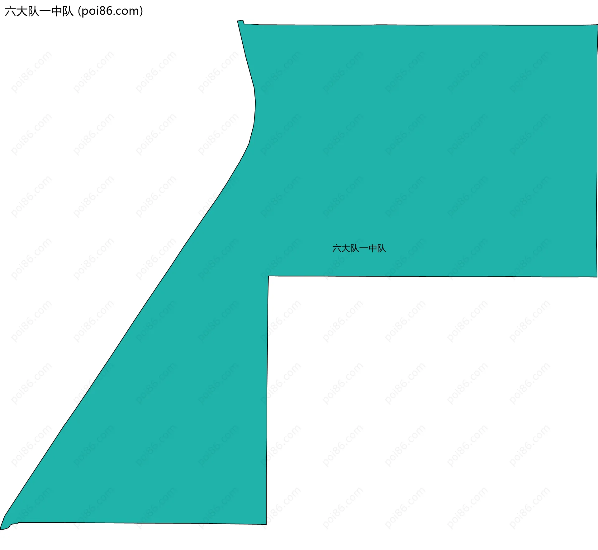 六大队一中队边界地图
