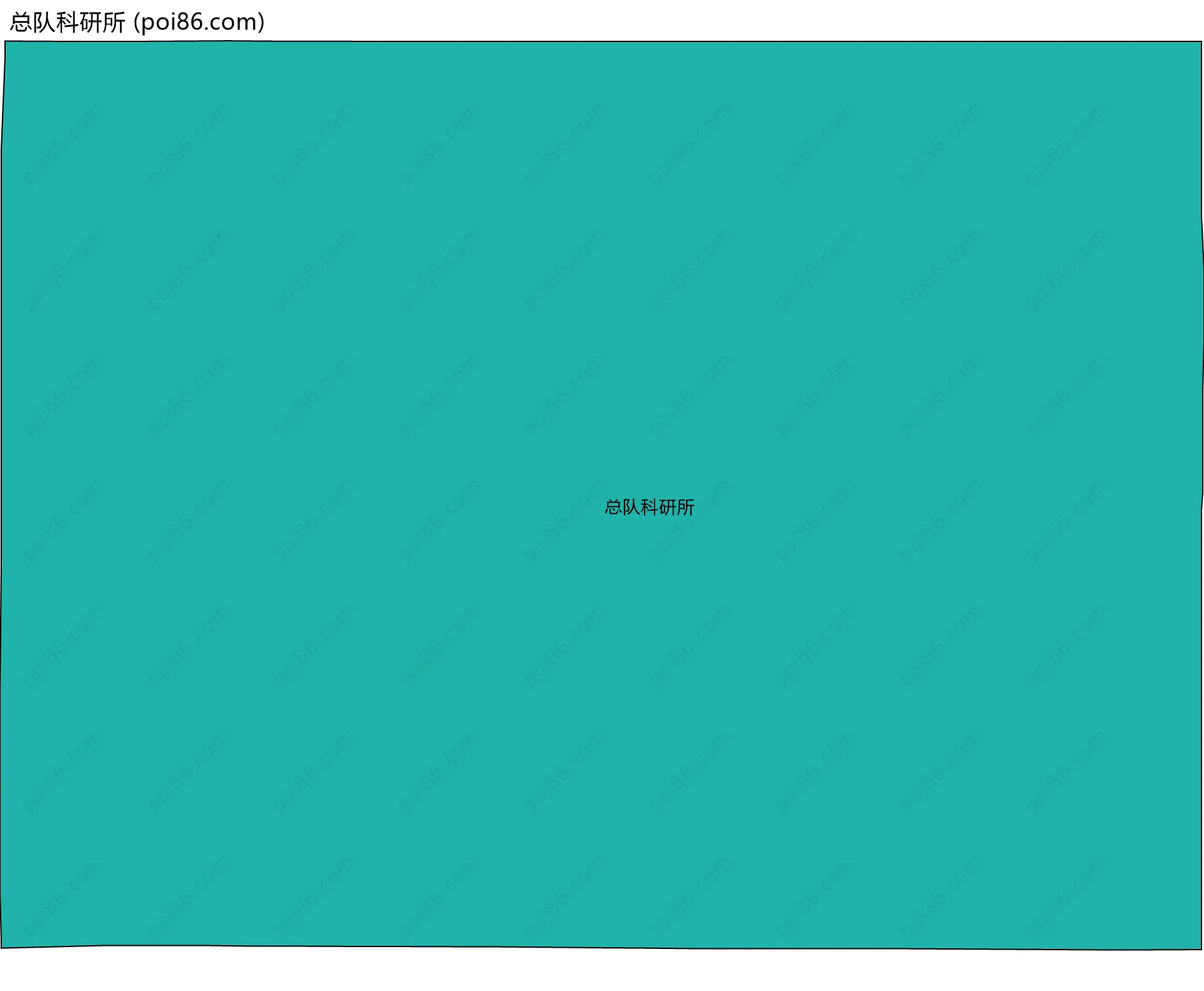 总队科研所边界地图
