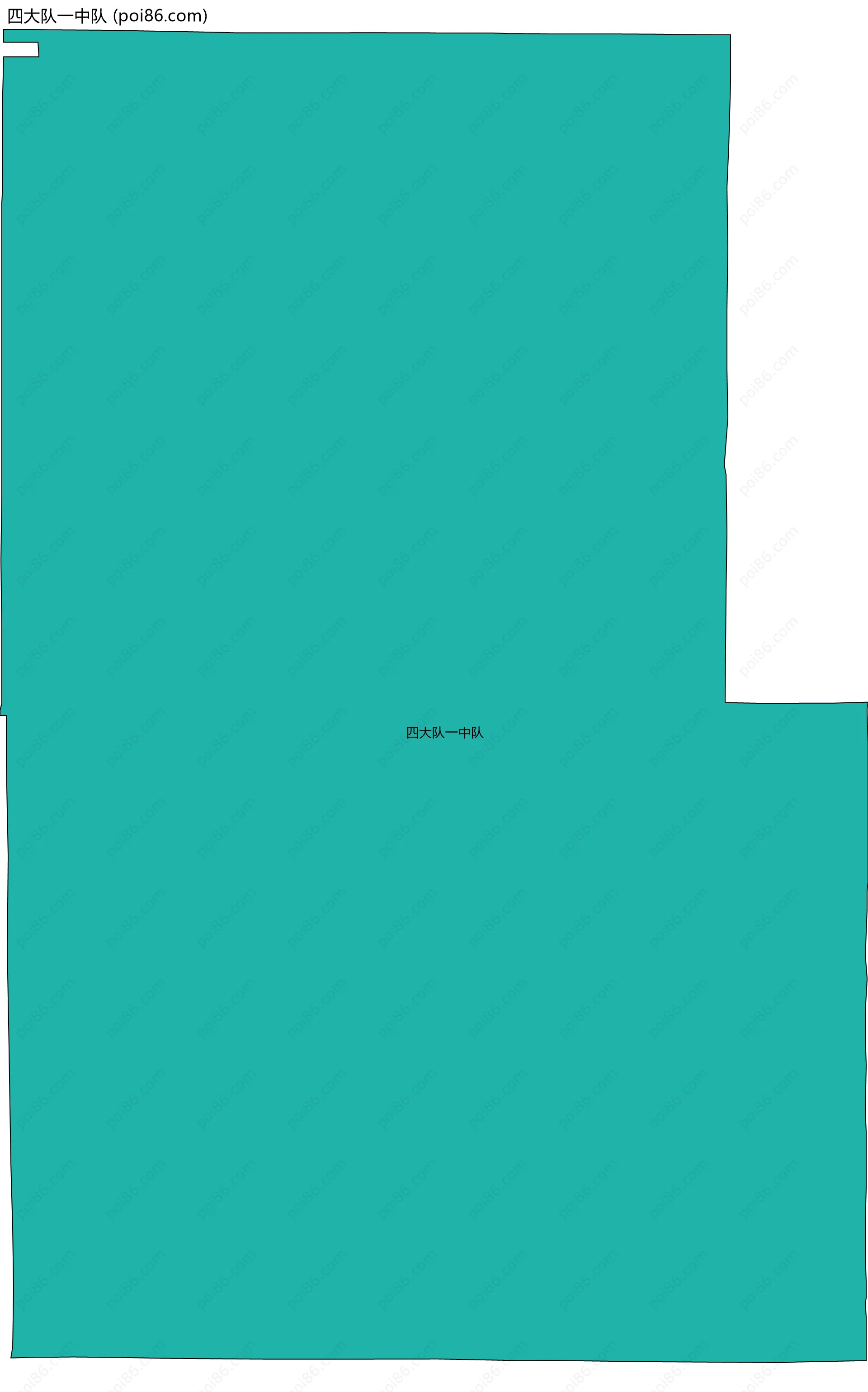 四大队一中队边界地图