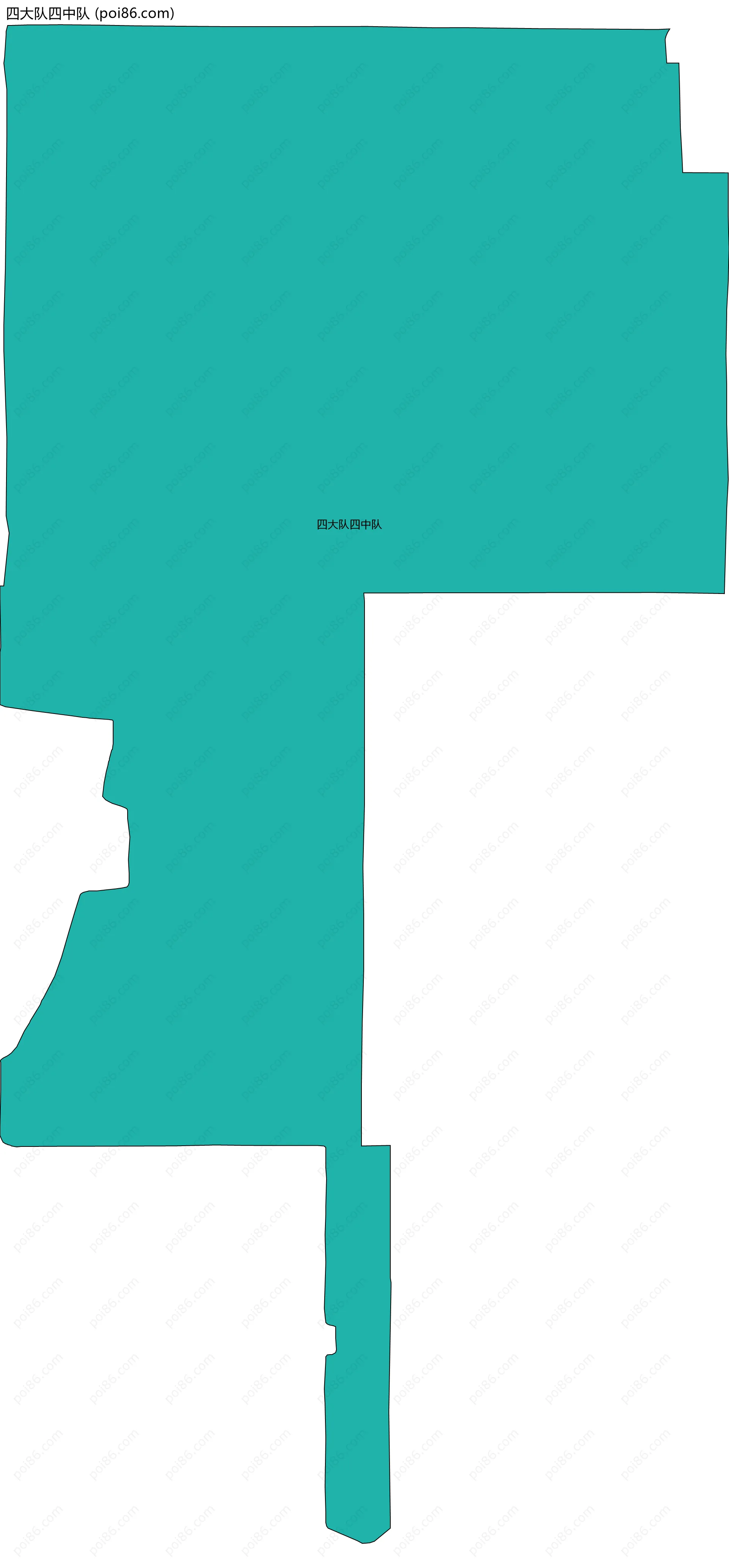 四大队四中队边界地图