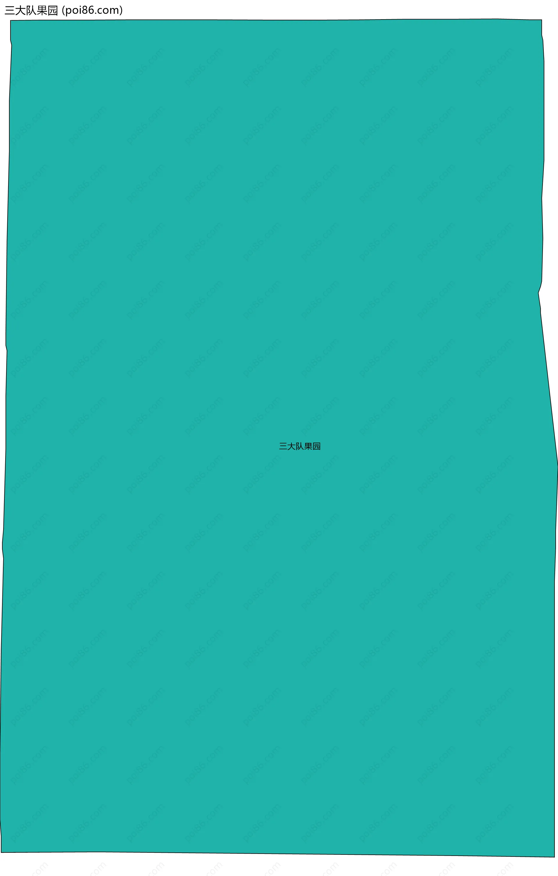 三大队果园边界地图