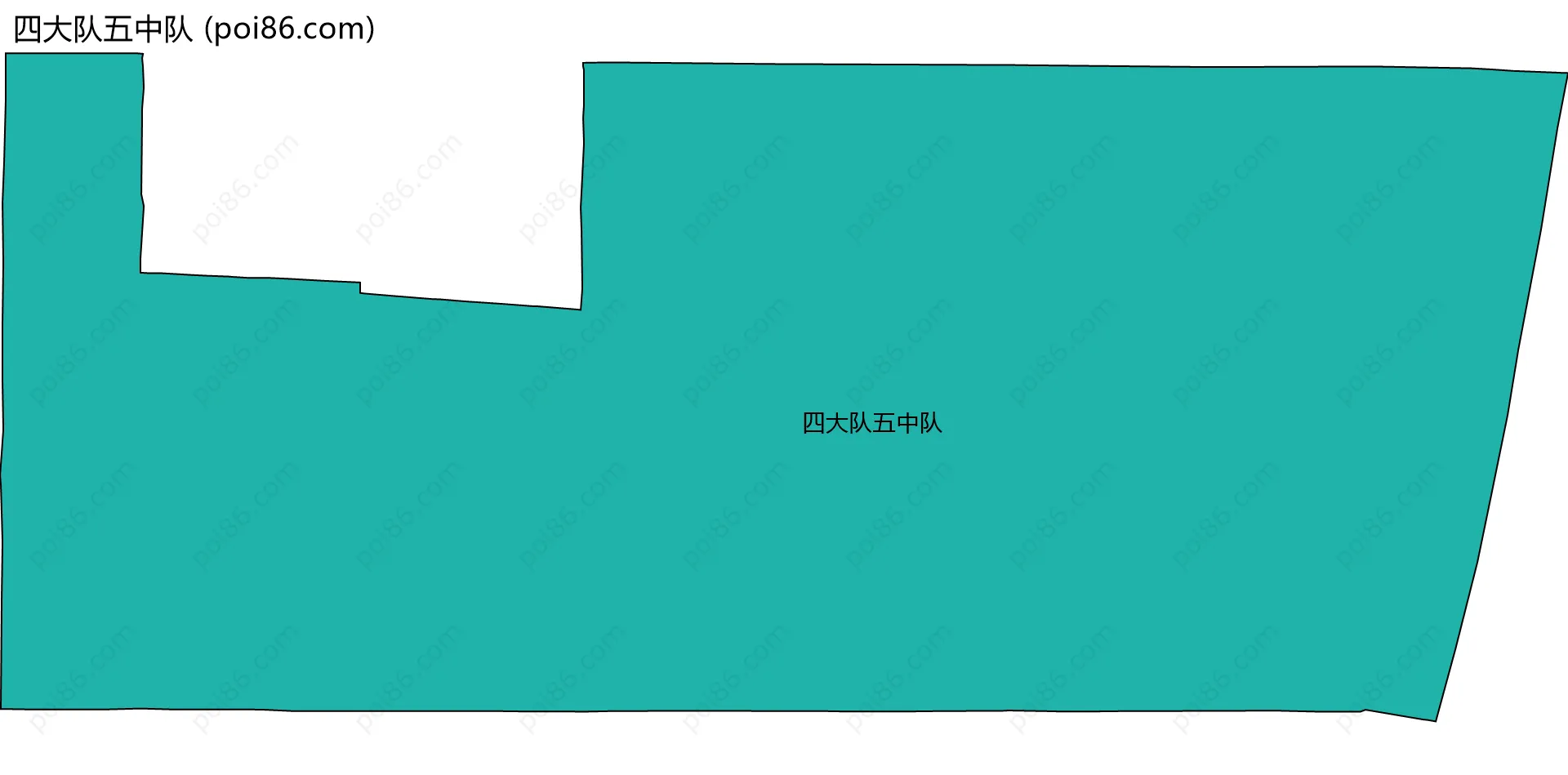 四大队五中队边界地图