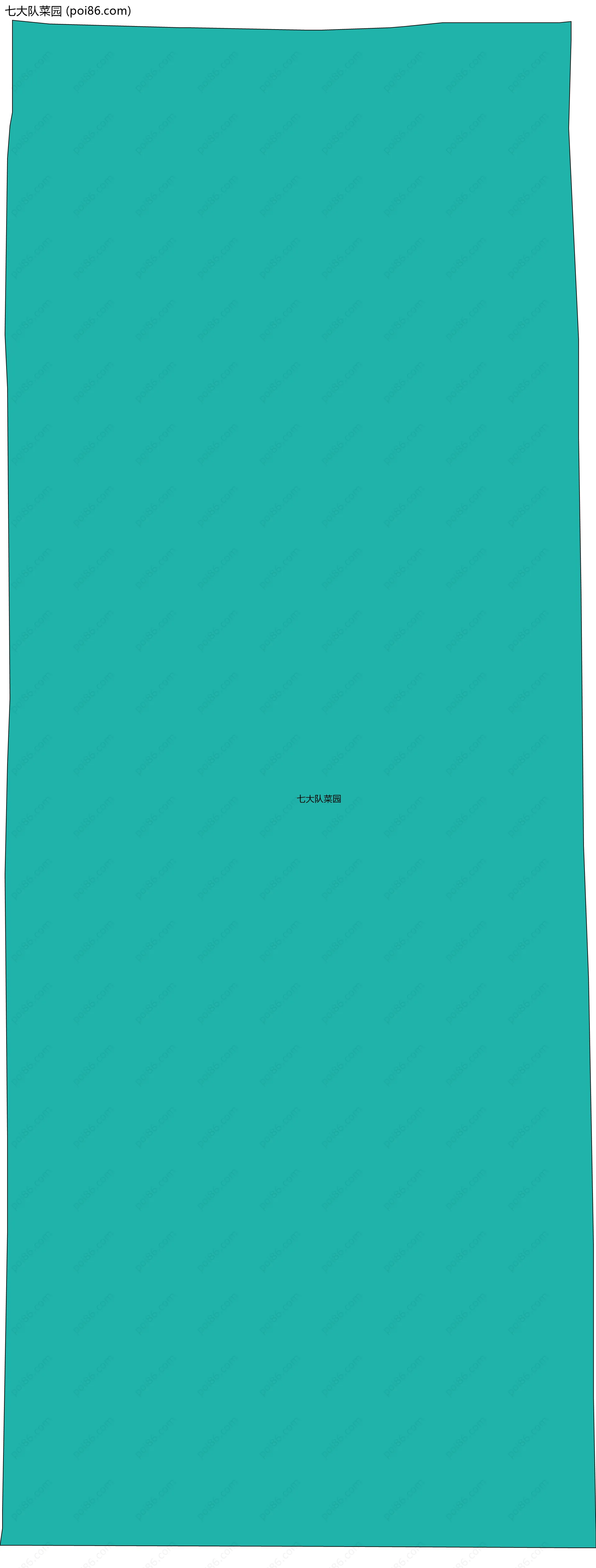 七大队菜园边界地图