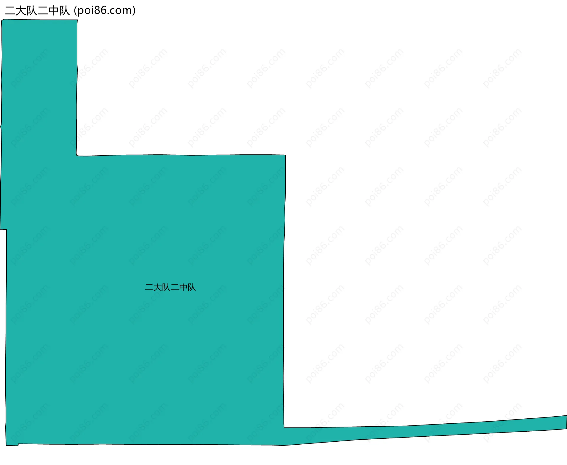 二大队二中队边界地图
