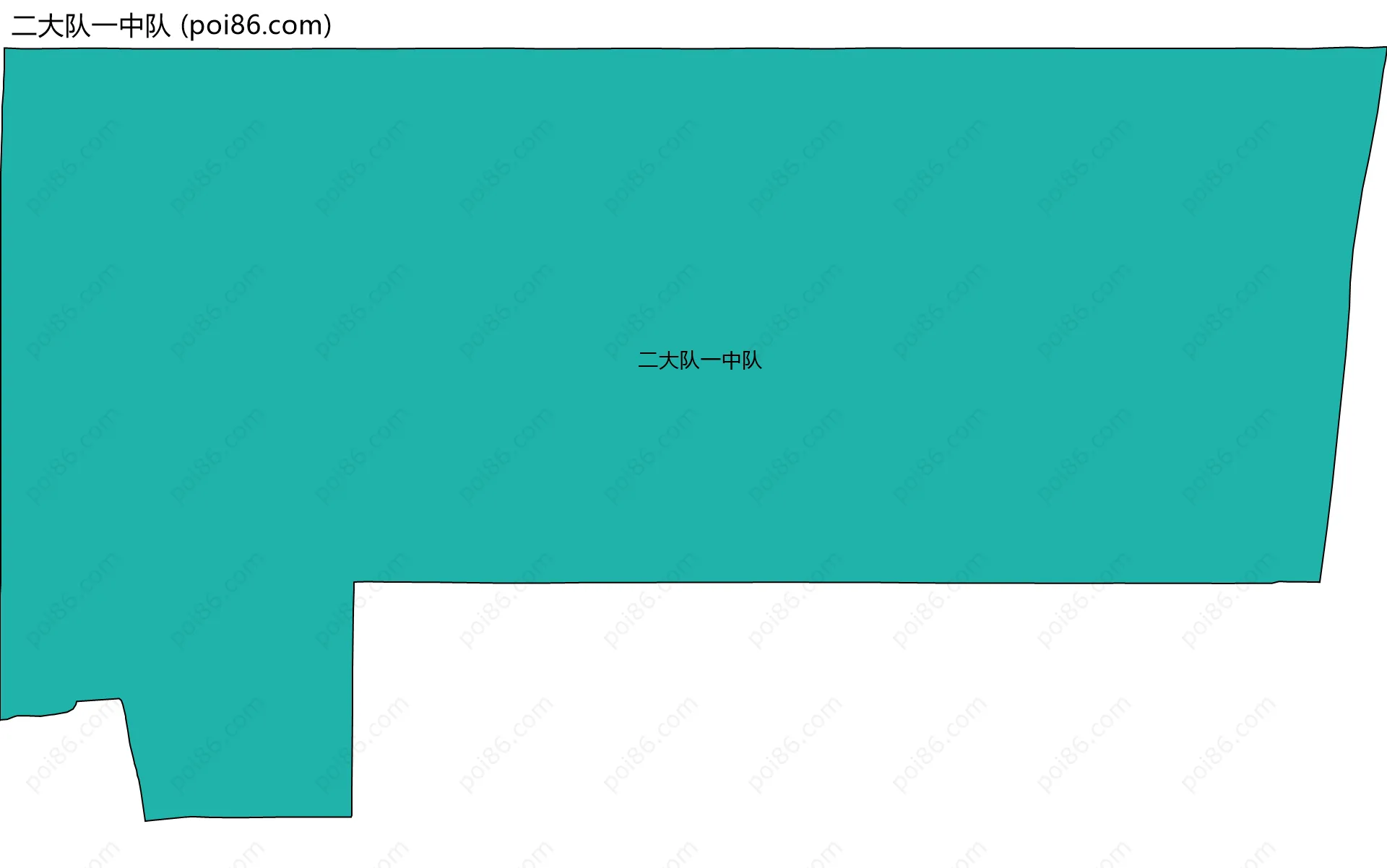 二大队一中队边界地图