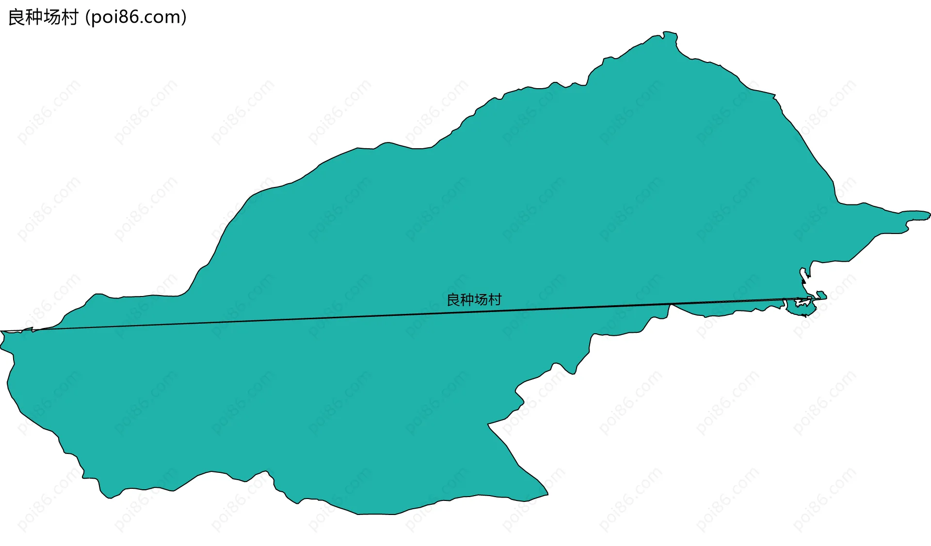良种场村边界地图
