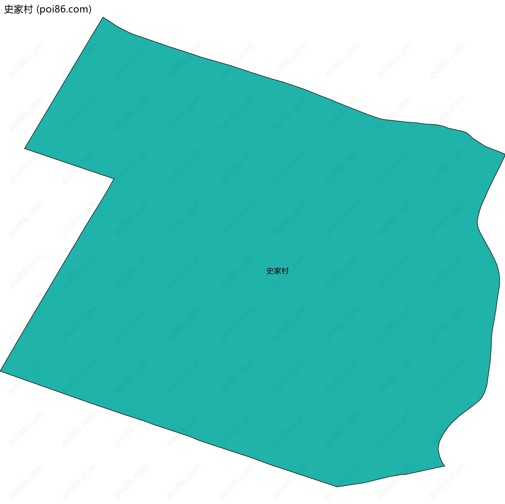 史家村边界地图