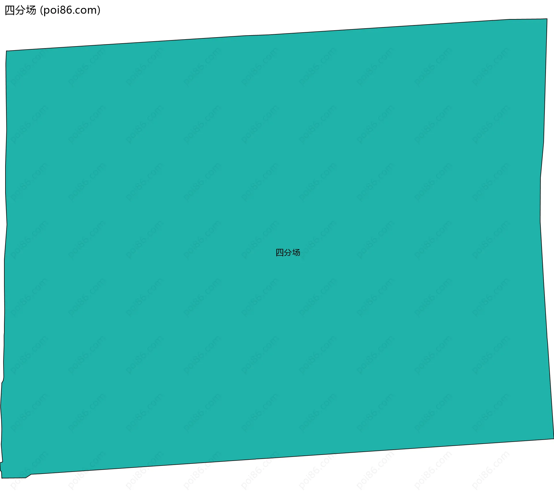四分场边界地图