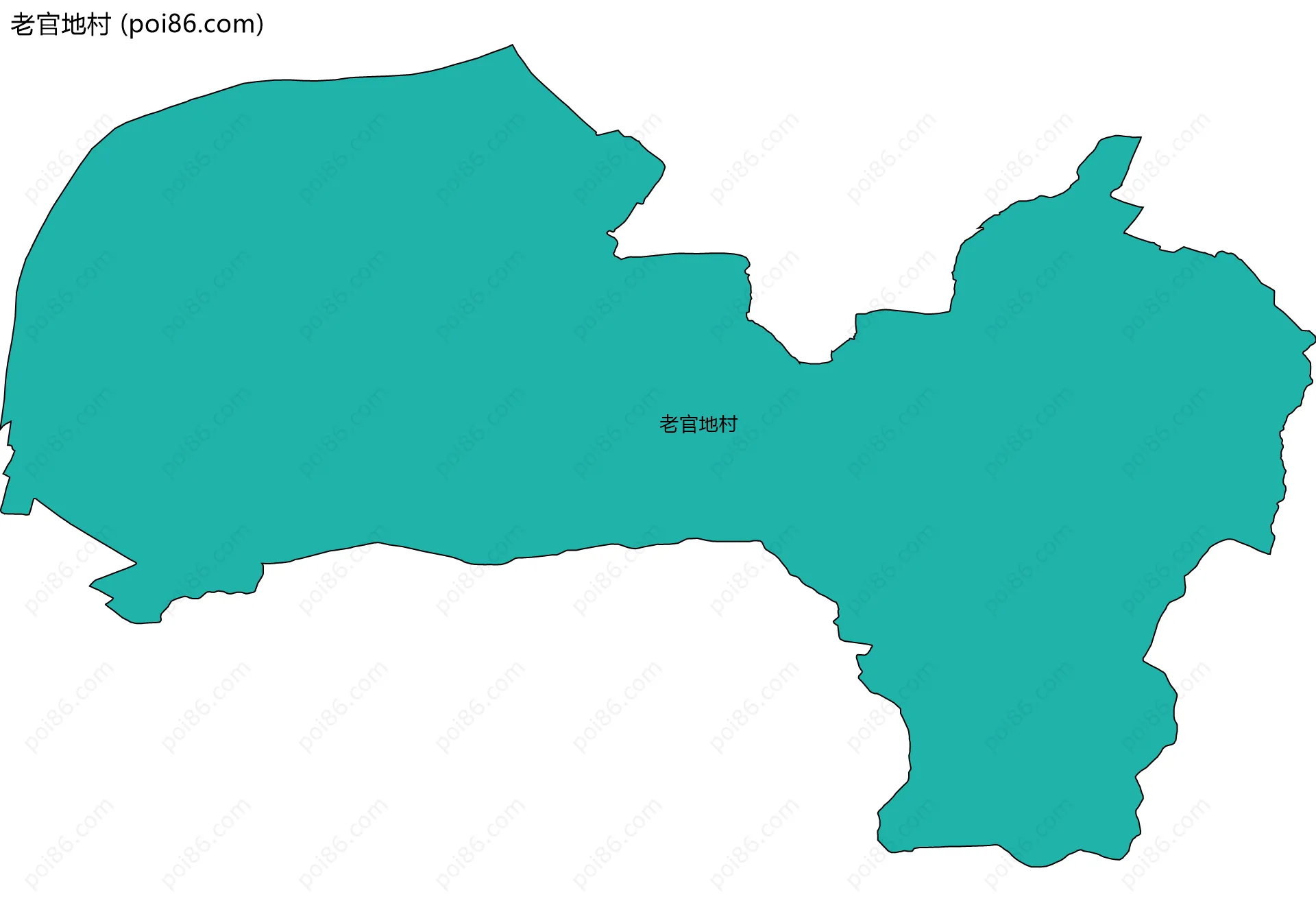 老官地村边界地图