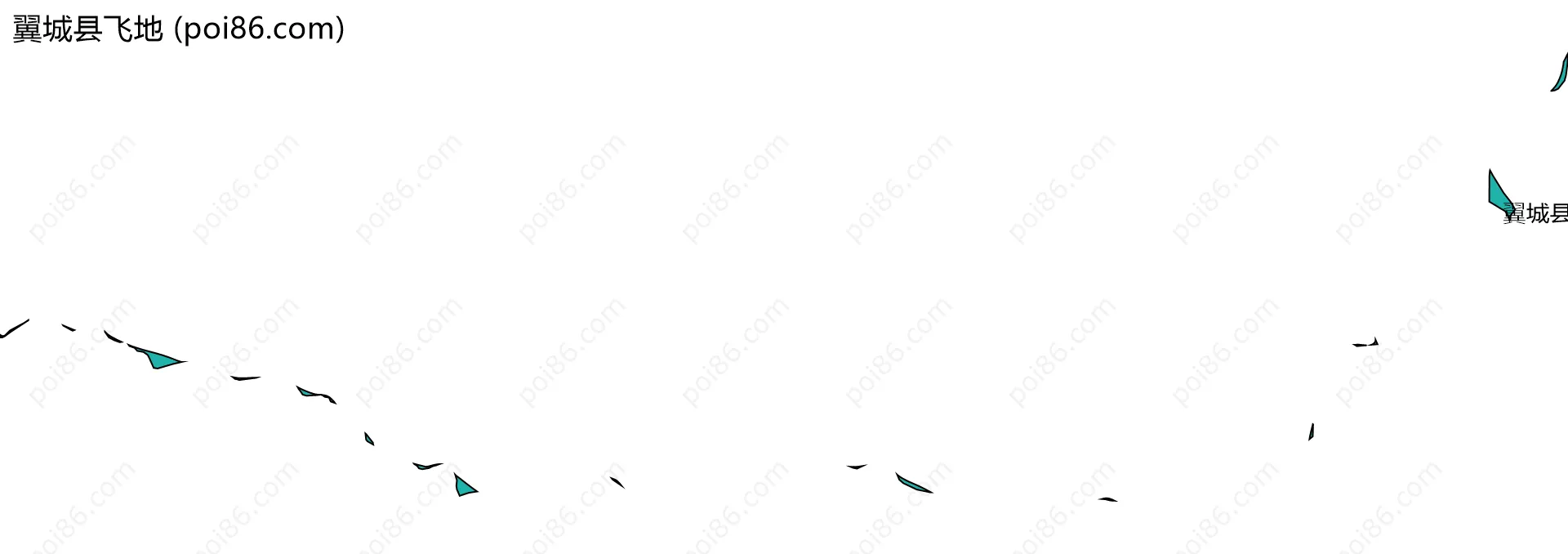 翼城县飞地边界地图